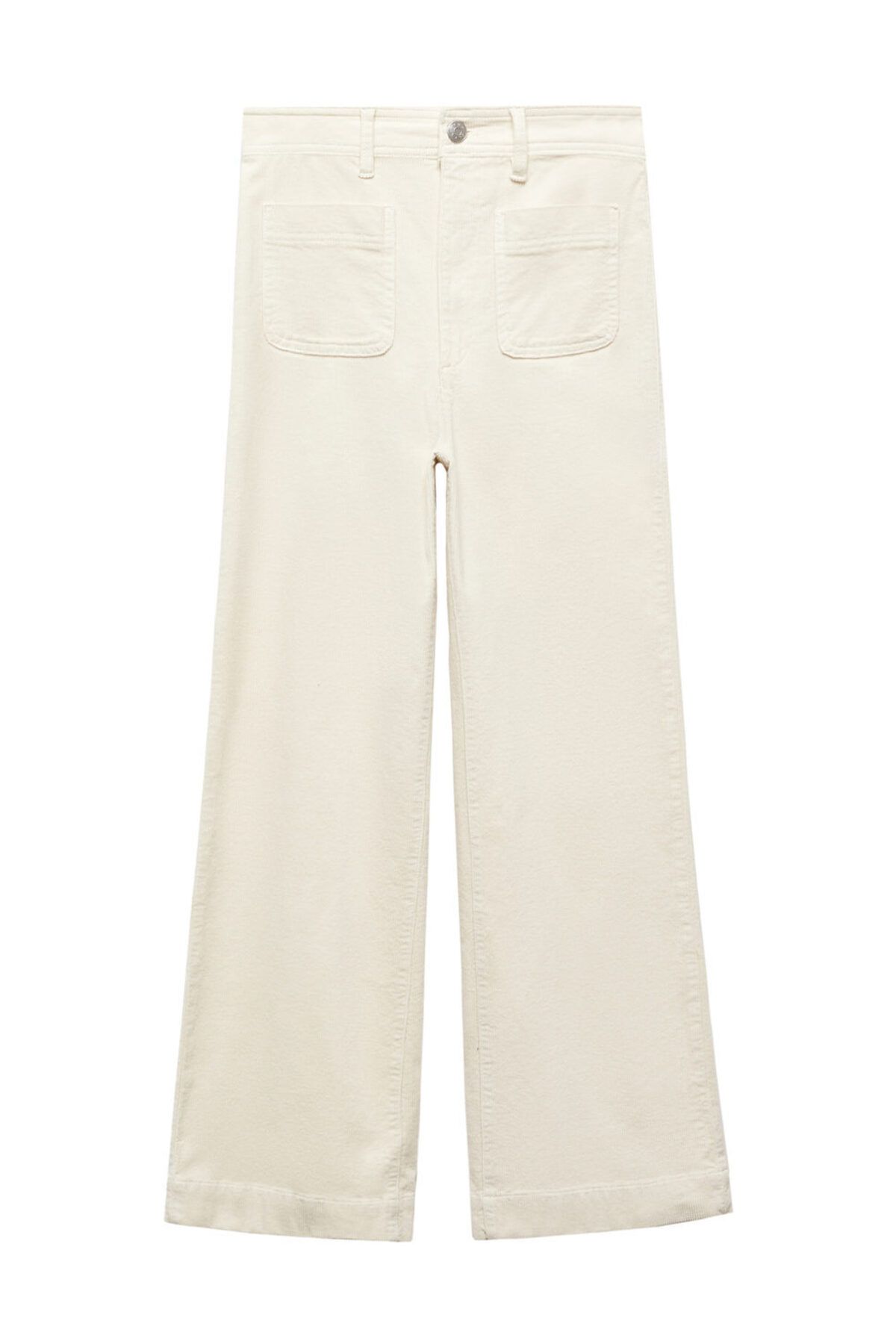 MANGO Woman-Corduroy culotte pants 3