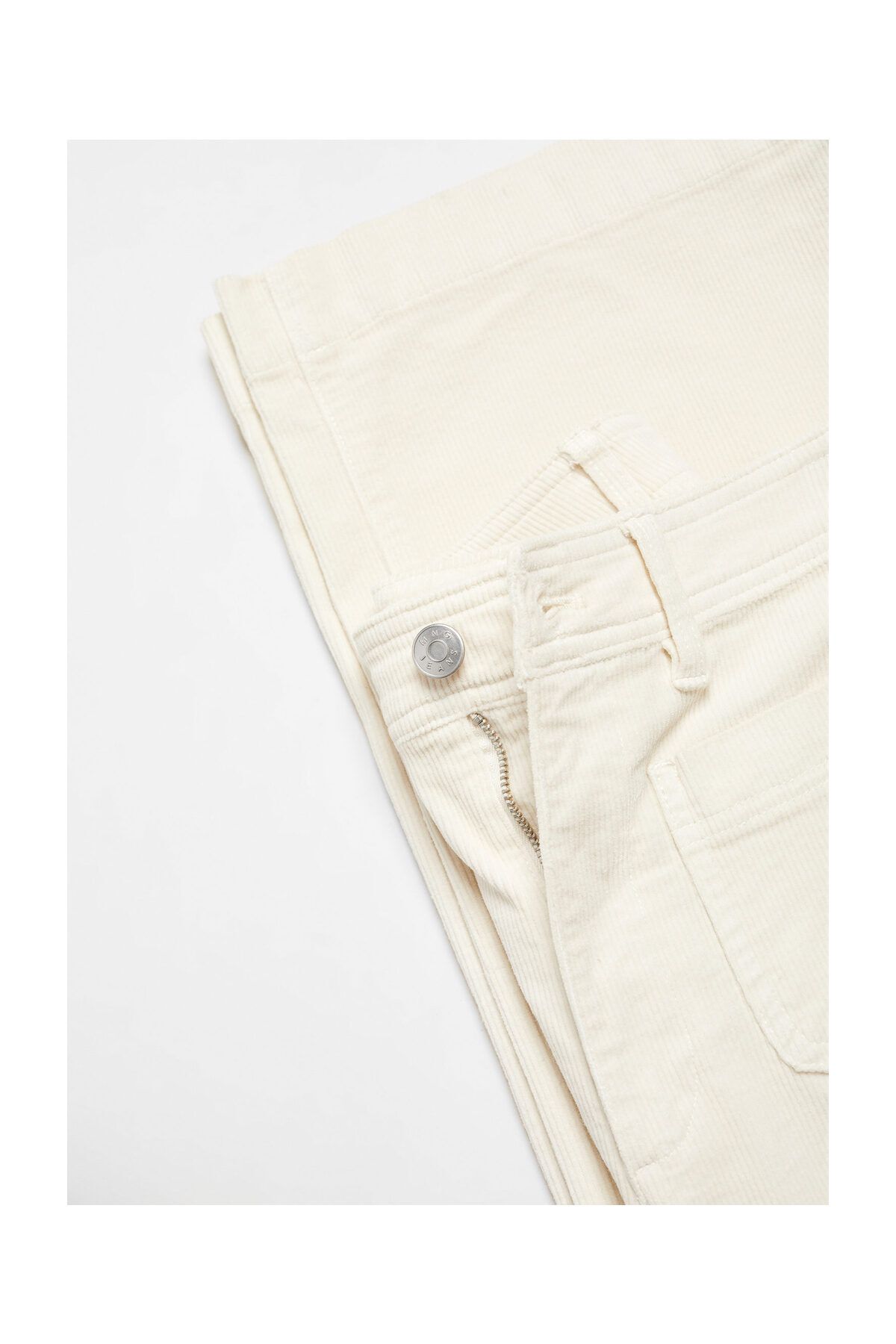MANGO Woman-Corduroy culotte pants 8