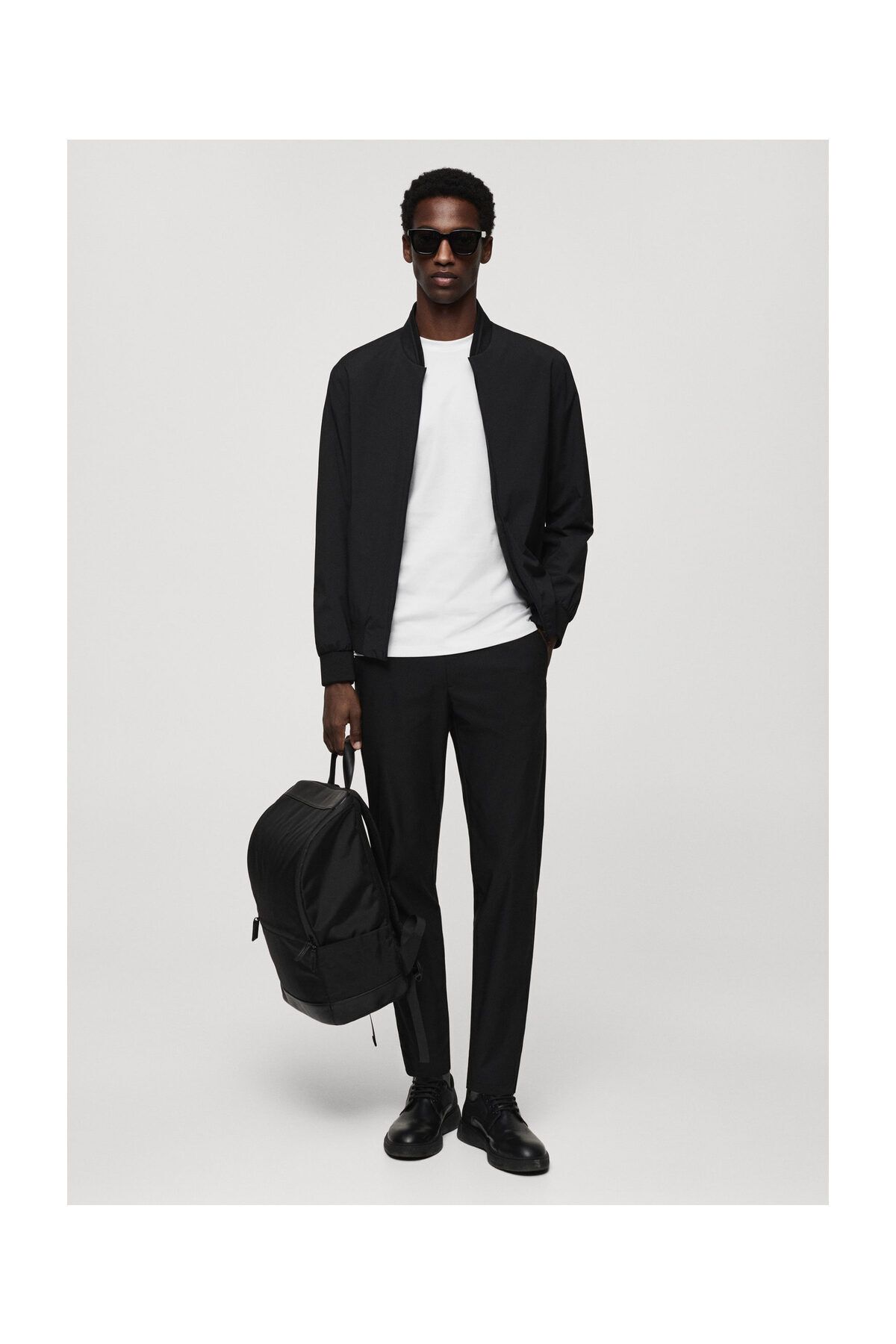 MANGO Man-Wasserabweisender Stretch-Bomber 10