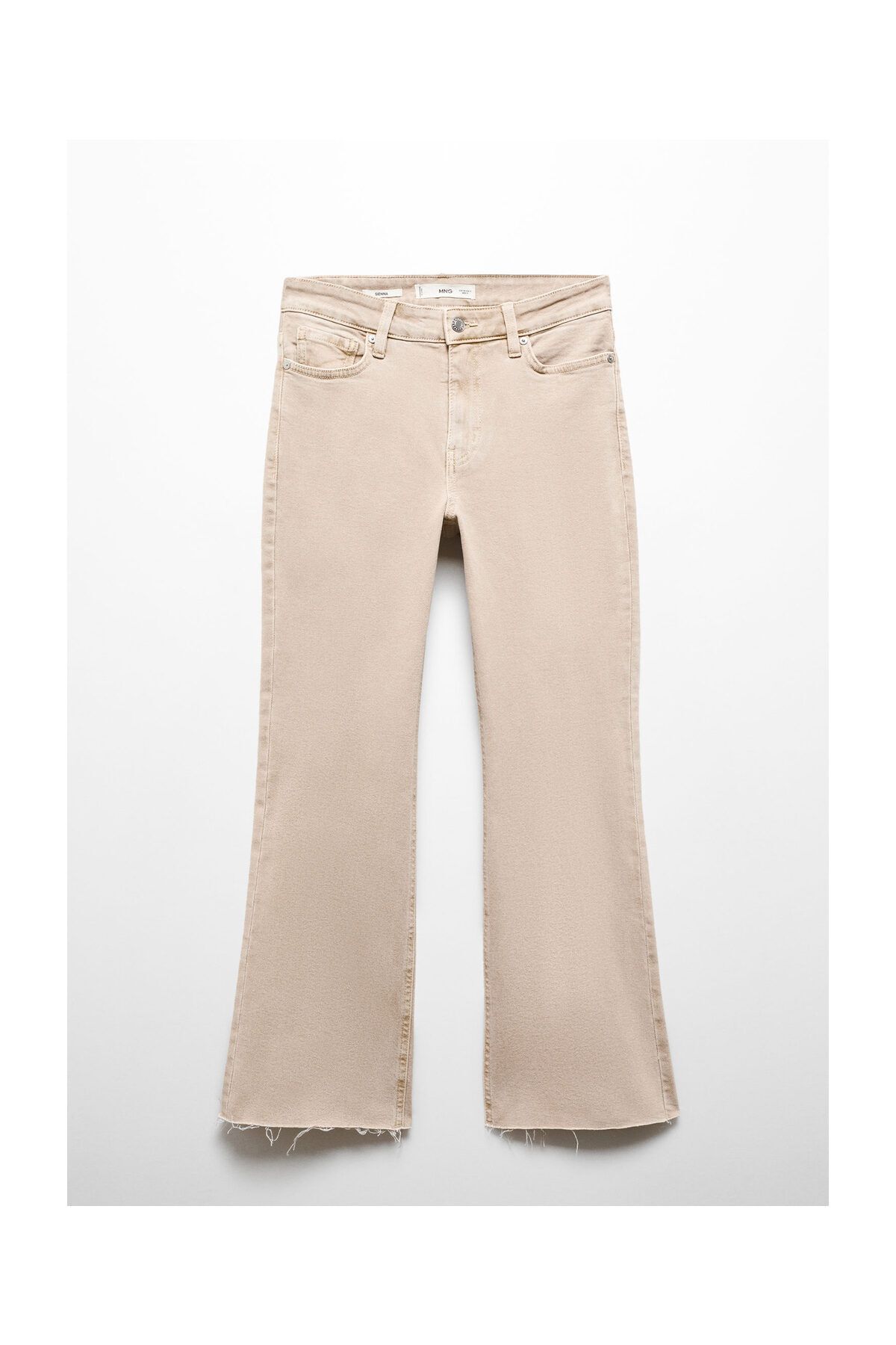 MANGO Woman Jeansy rozszerzane Sienna