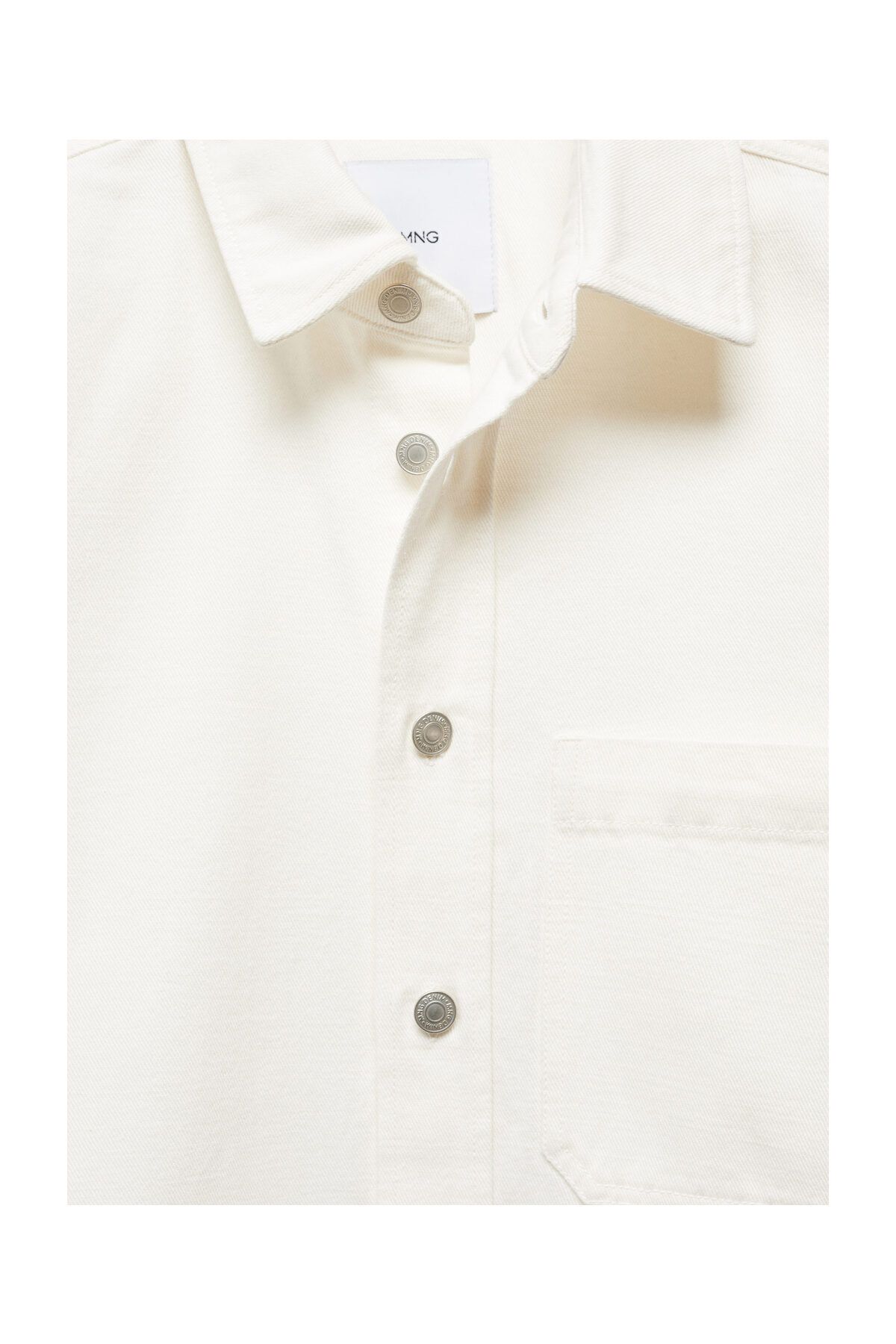MANGO Man-Regular-fit cotton and linen overshirt 10