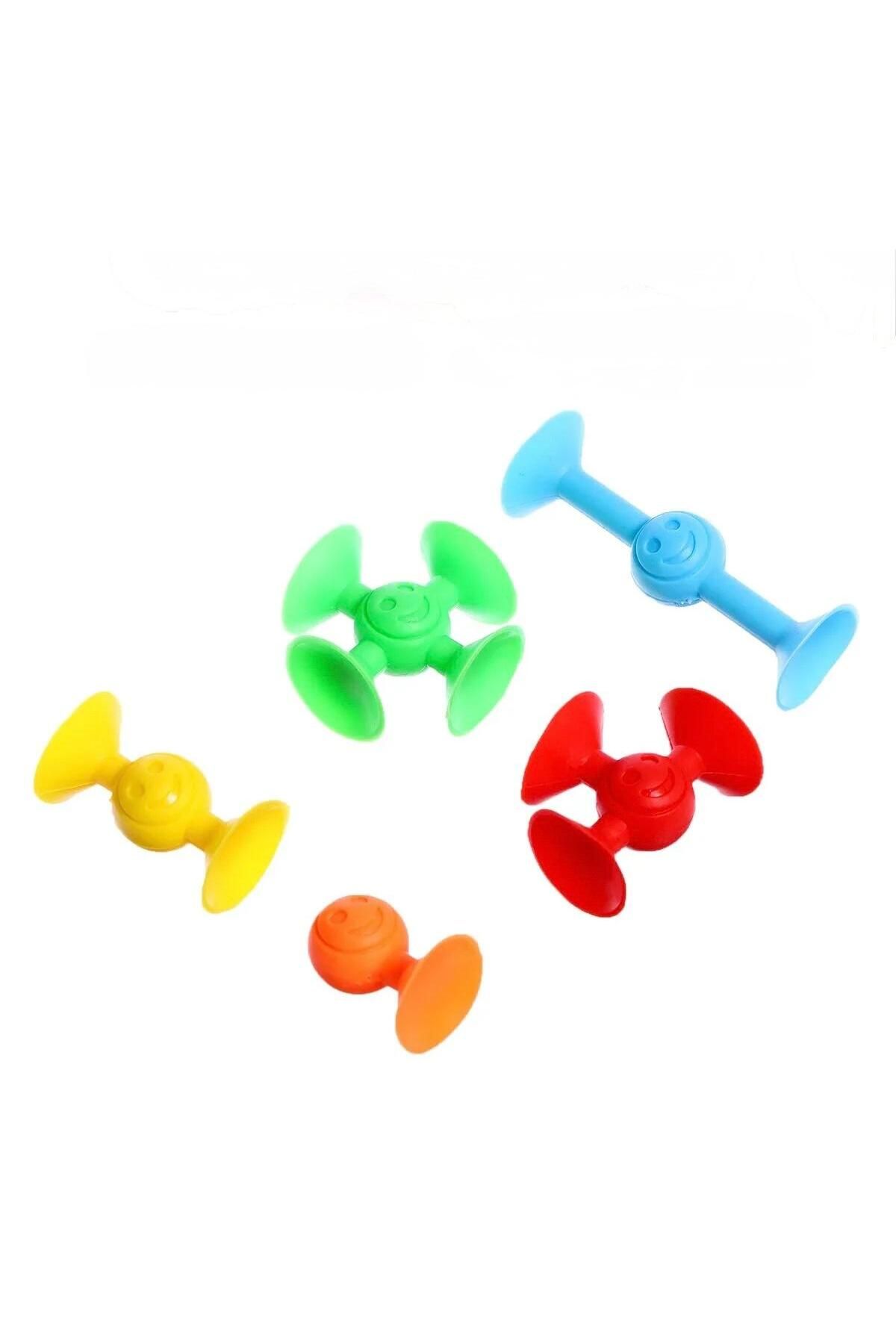 Hyd-Suction Cup Man Family 8 Piece Super Educational Set Flexible Anti Stress Toy 8 Pieces 3