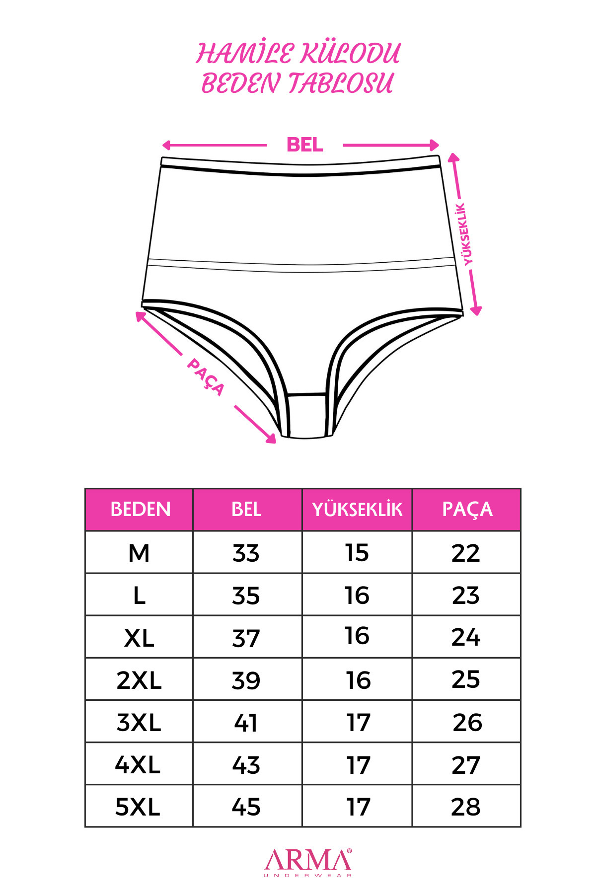 Arma Yıldız 3'lü Paket Kadın Siyah Pamuklu Likralı Yüksek Bel Hamile Lohusa Külot Esnek ve Rahat Kumaş fotoğrafı 6 (önizleme)