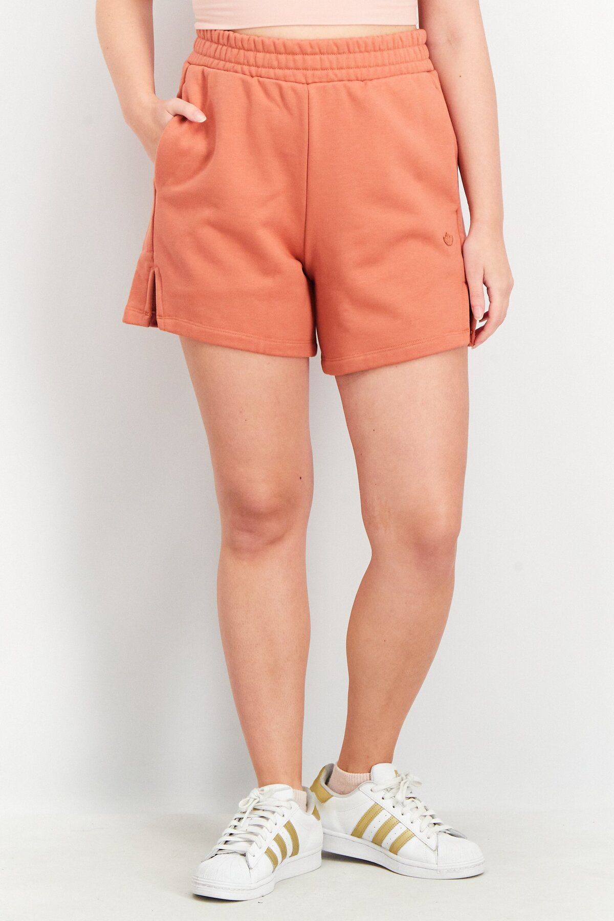 adidas-Women Sportswear Fit Running Short, Terracotta 1