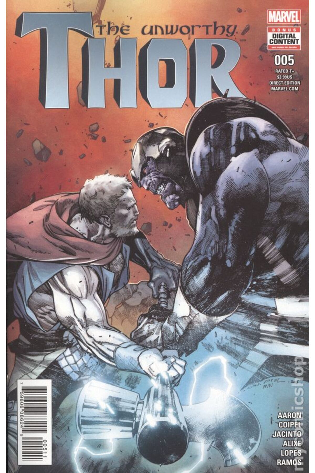 Kolektif Kitap Unworthy Thor #5A (ingilizce)