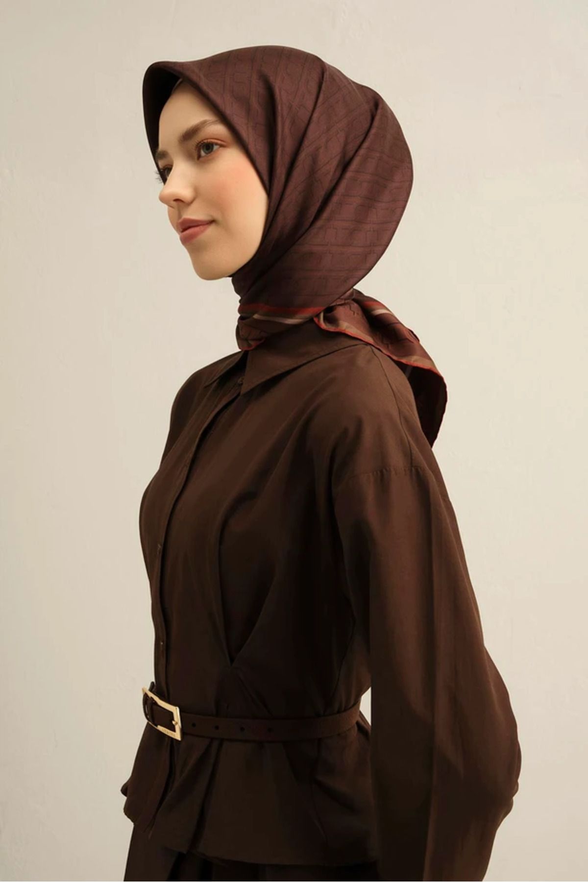 Armine-Eșarfă 9301D - 81 Armin Twill İprom Eșarfă 2
