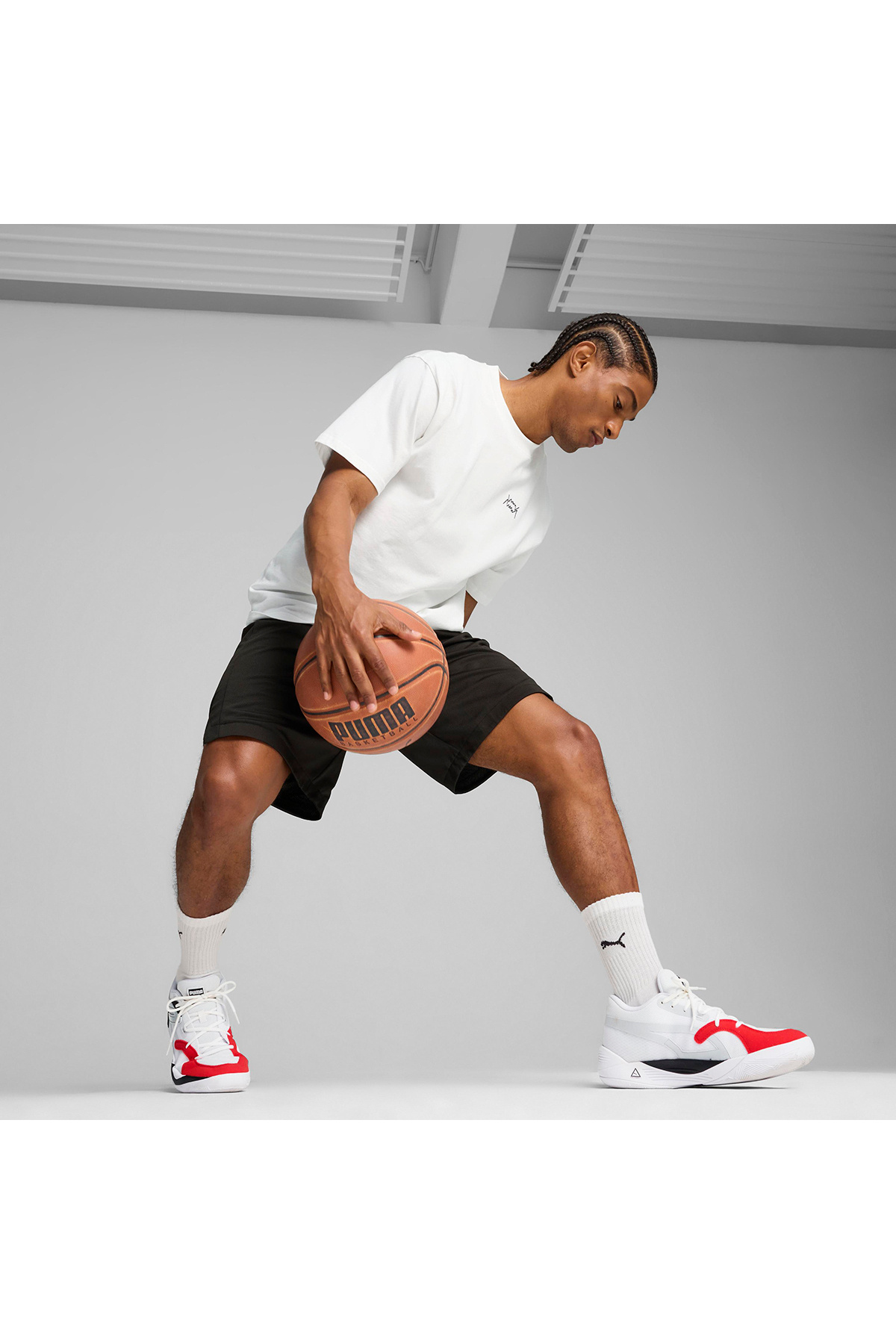 Puma Shot Blocker Erkek Siyah Basketbol Şort 62305909 görsel 3