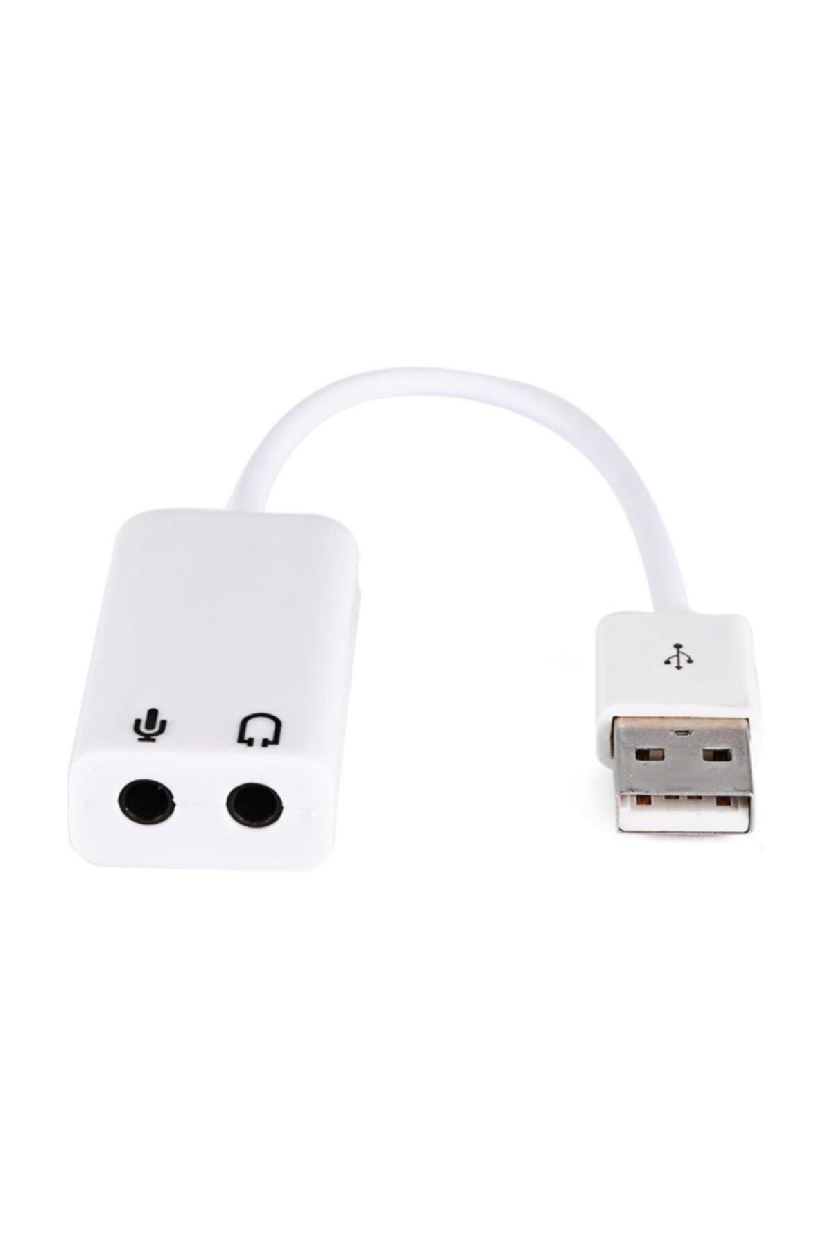 harry Tak Çalıştır Usb Ses Kartı Çevirici 7+1 Dönüştürücü Laptop Harici Ses Kartı