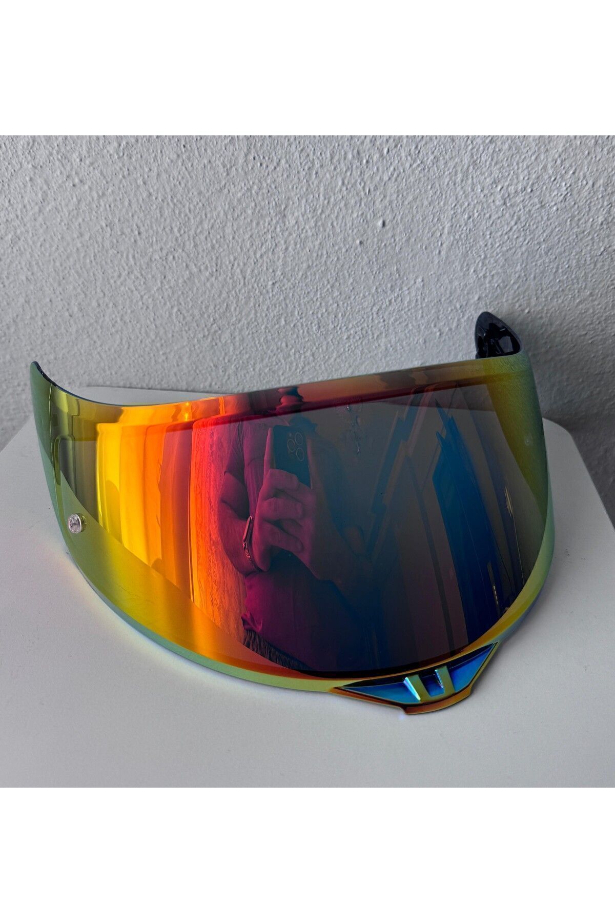 K5 K5s K3sv K1 K1s Kompakt St Kask Vizörü Red Gold - 4