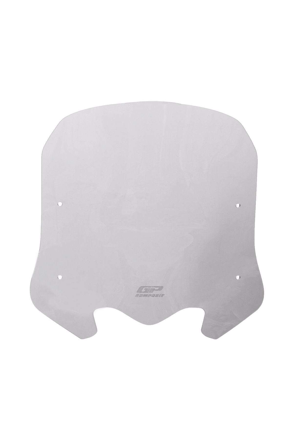 GP KOMPOZİT GP Kompozit Honda SH 125 2024 Uyumlu Kısa Ön Cam Füme 41 cm