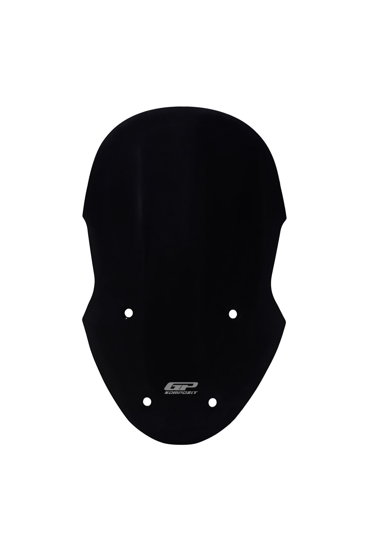 GP KOMPOZİT GP Kompozit Ducati Diavel 1260 S 2019-2020 Uyumlu Ön Cam Siyah 55 cm