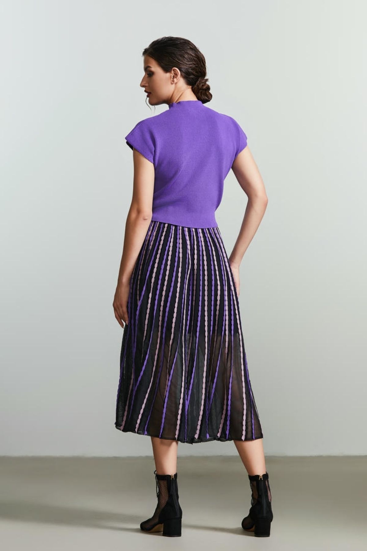 femi9-Striped knit skirt 4