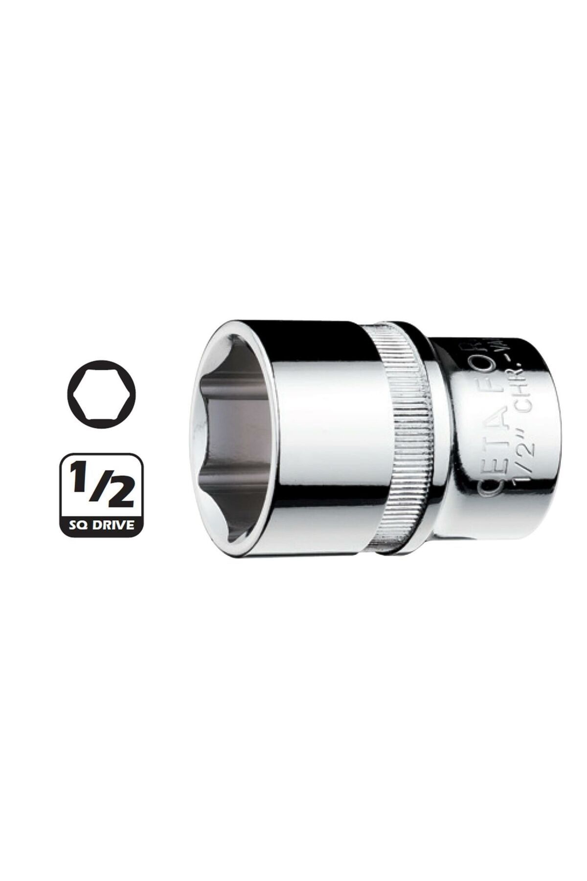 CETA FORM-Ceta 1/2'' 6 Corner Socket 18 Mm-C22 H18 401036 1