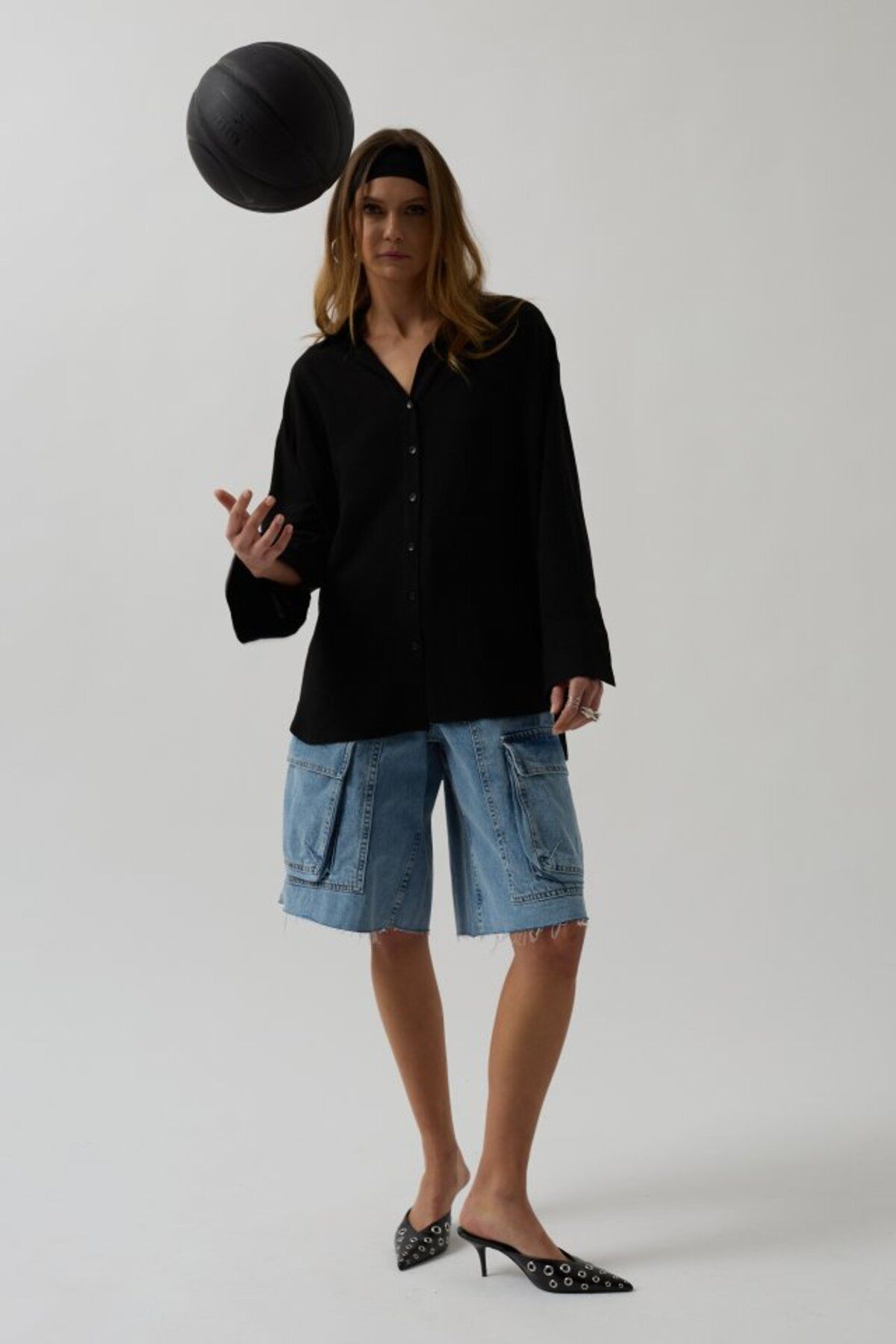 civetta-Oversize Linen Shirt 1