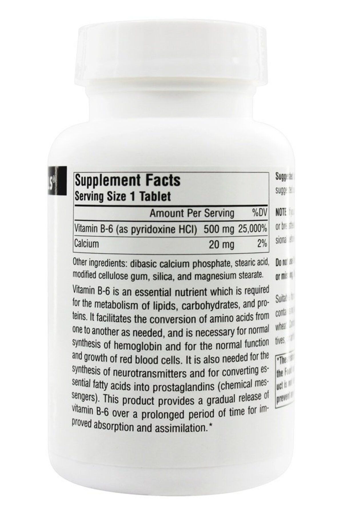 source naturals-B-6, 500 mg, 100 Tablets, Source Naturals 2