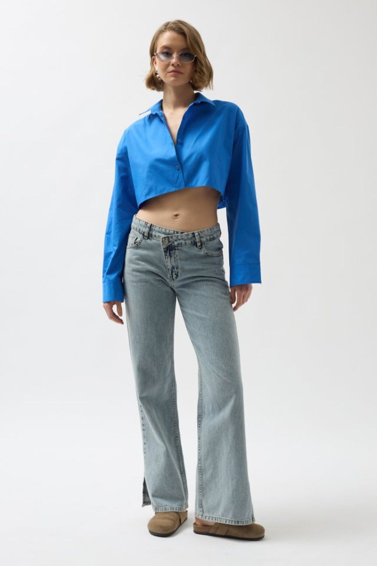 Simala-Crop Oversize Shirt 2