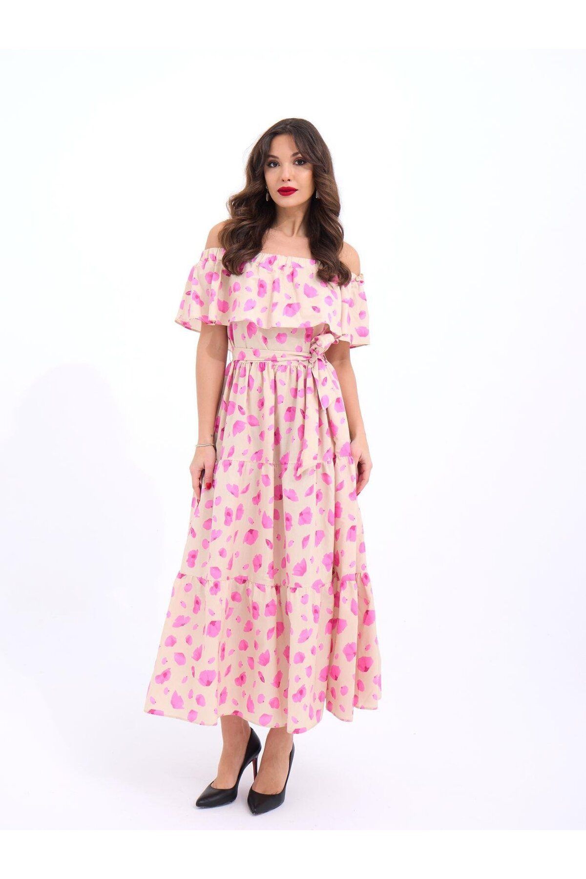 velmorafashion 6473 ELBİSE-COLORADO