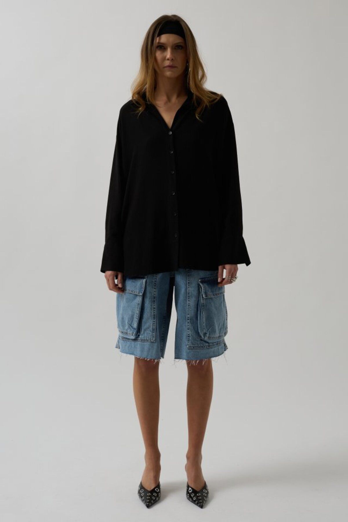 civetta-Oversize Linen Shirt 2