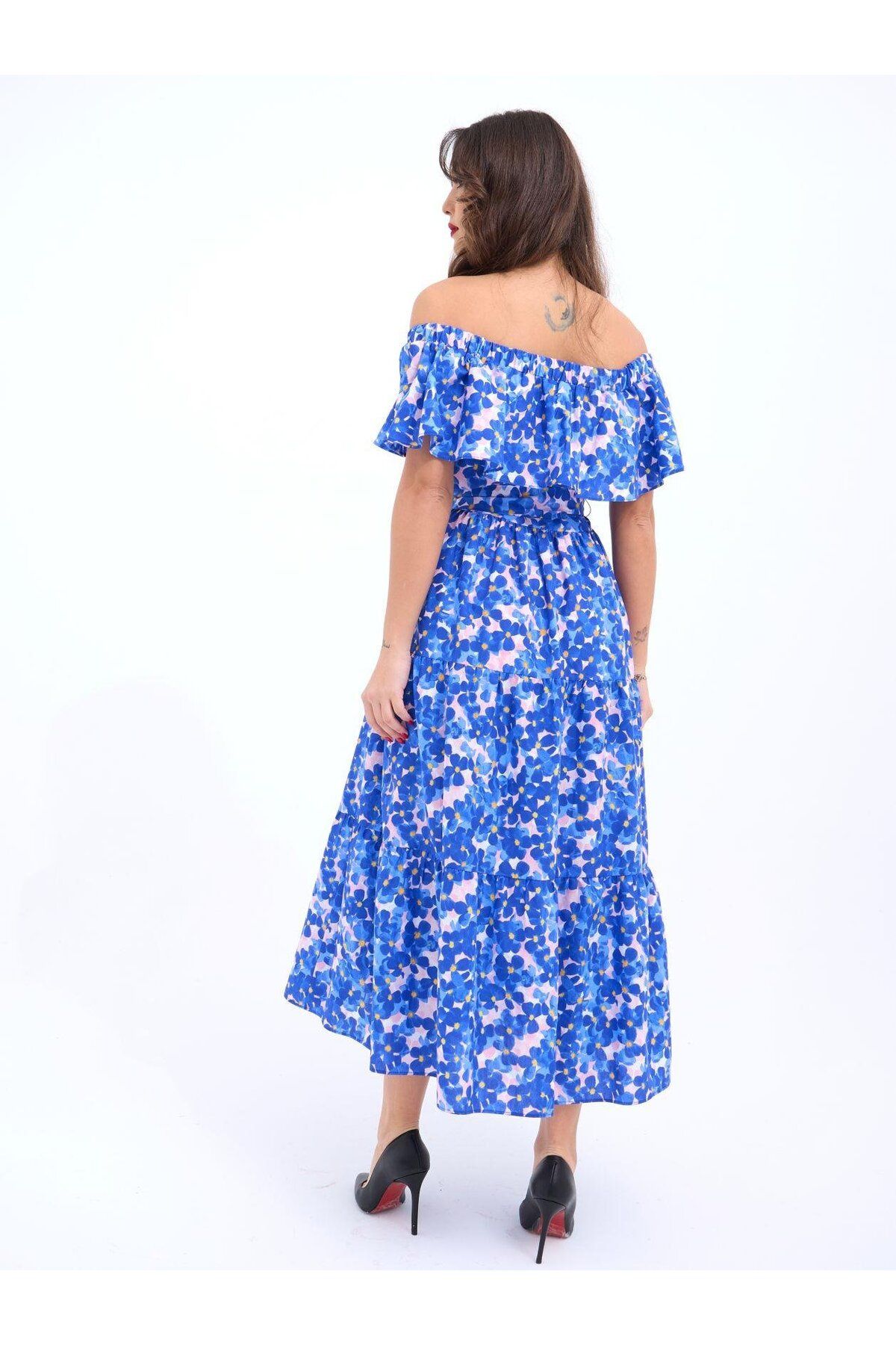 AKNButik-6473 Model Portland Rochie 4