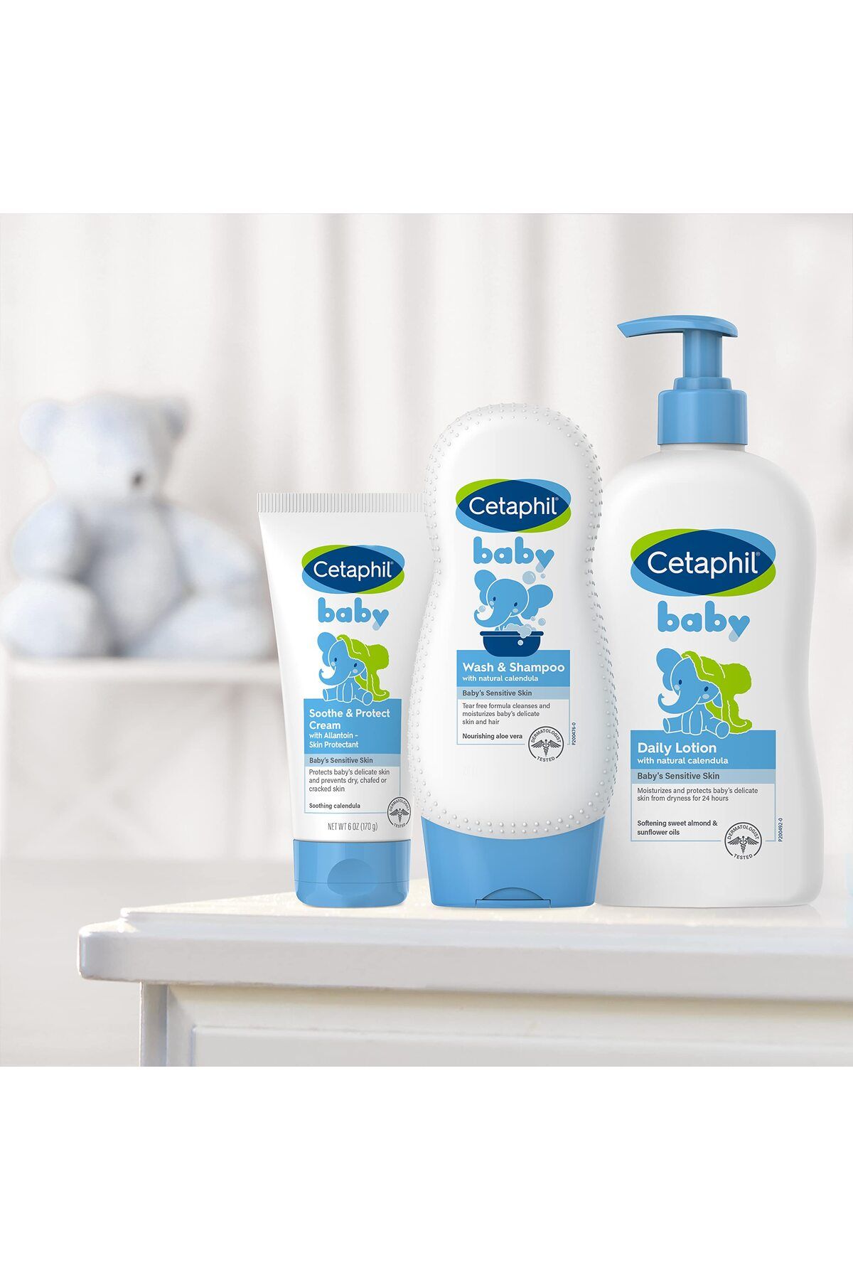 Cetaphil-Baby Soothe & Protect Cream, 6 oz, 24-Hour Moisture, Non-Greasy, Prevents Dry Skin 7