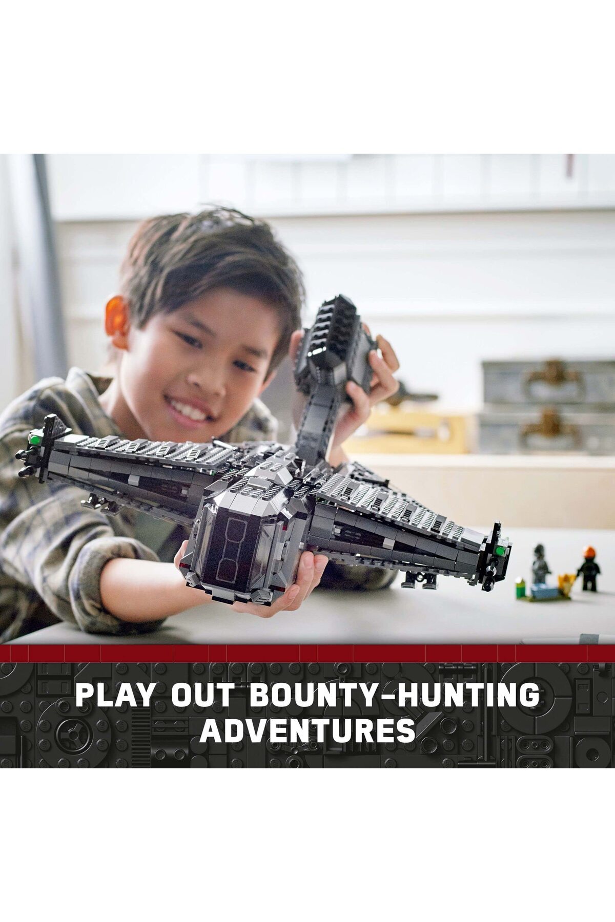 جنگ ستارگان The Justifier 75323، سفینهٔ فضایی قابل ساخت با کَد بین و تودو ۳۶۰، مجموعهٔ بد بَچ، هدیه برای کودکان