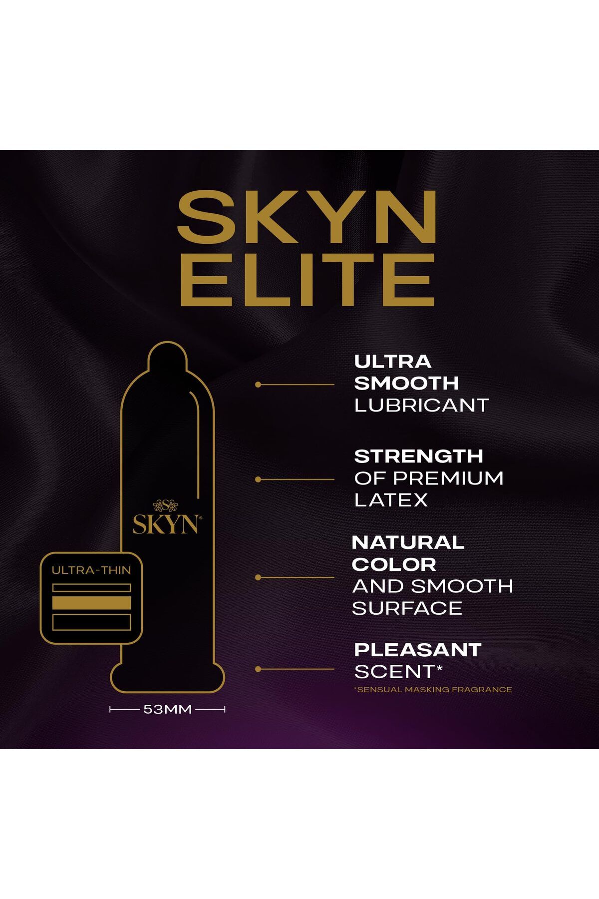 SKYNEX-Elite – 36 Count – Ultra-Thin, Lubricated Latex-Free Condoms 2