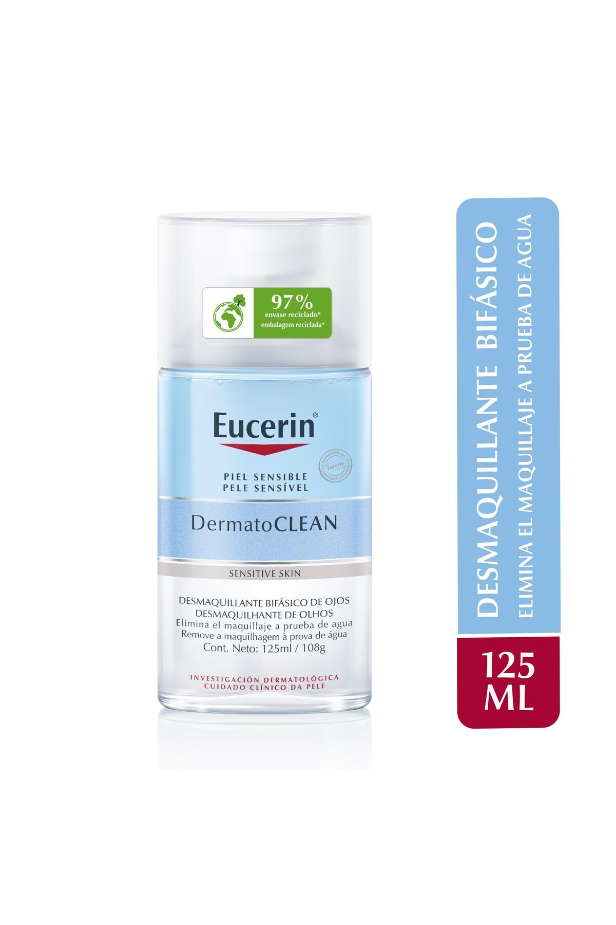Eucerin-Dermatoclean Face Makeup Remover 125 Ml Colour 125 Ml O/Pack 7