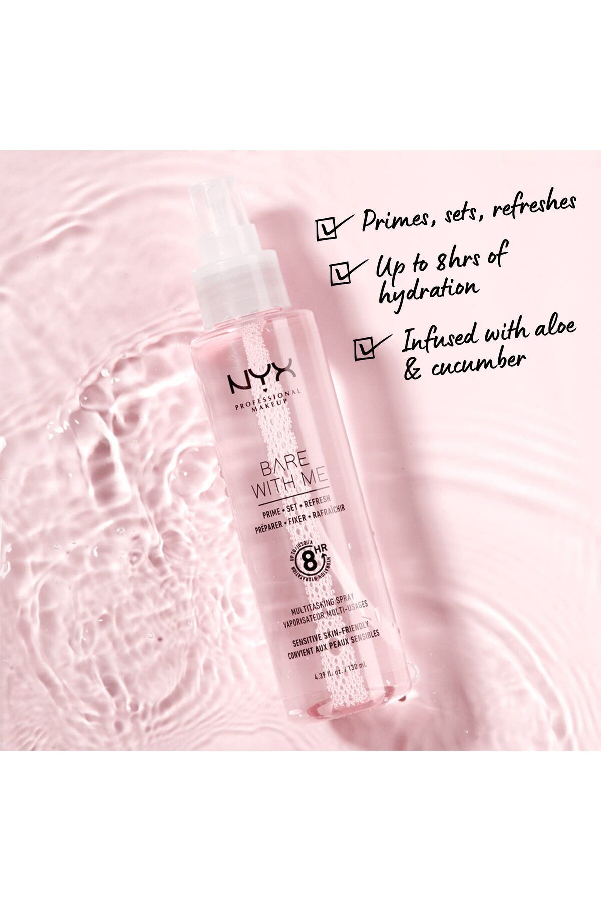 NYX Professional Makeup-Bare With Me Multitasking Primer & Setting Spray 2
