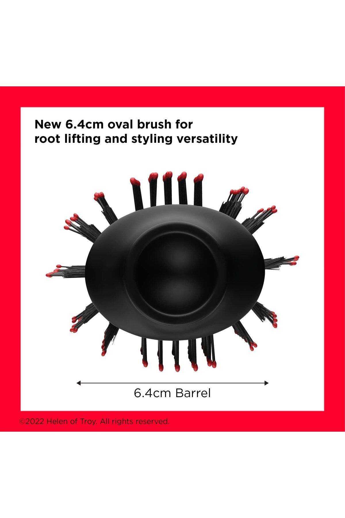 Revlon-فرشاة تكثيف الشعر One-Step Volumiser Plus (قابلة للفصل، سيراميك تيتانيوم، شعيرات فحمية، أيونية)، RVDR5298UK 3