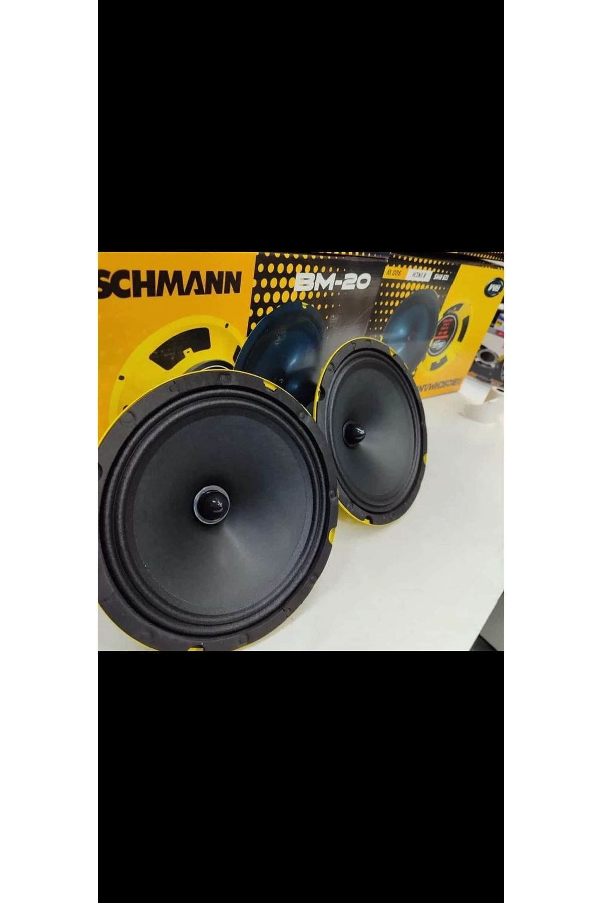 Boschmann 20 cm midrange 900w takımı