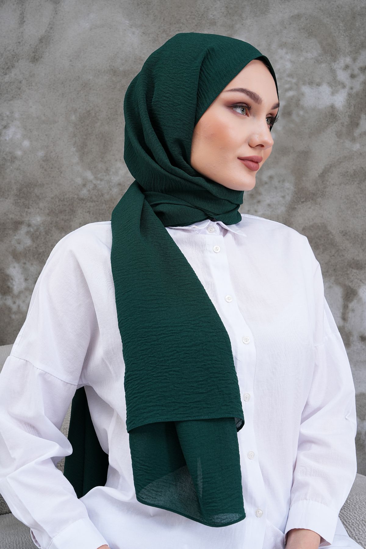 AGH Değerli Hediyeler-Caz Shawl (Jazz Shawl) Ayrobi̇n Fabric Luxury Quality Shawl 3