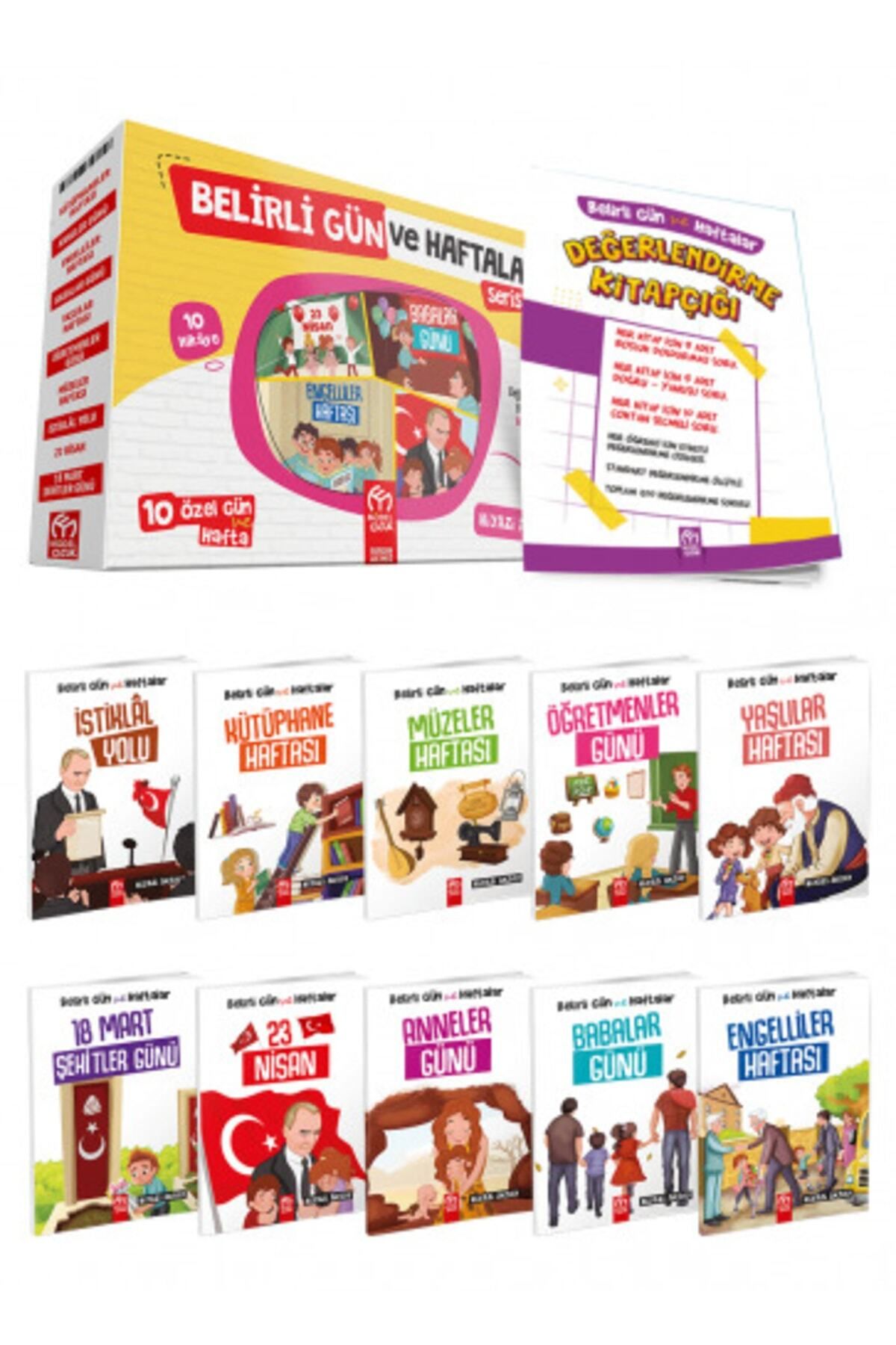 Model Eğitim Yayınları Belirli Gün ve Haftalar Hikaye Serisi (10 Kitap) / Model Eğitim Yayıncılık / 9786258358056