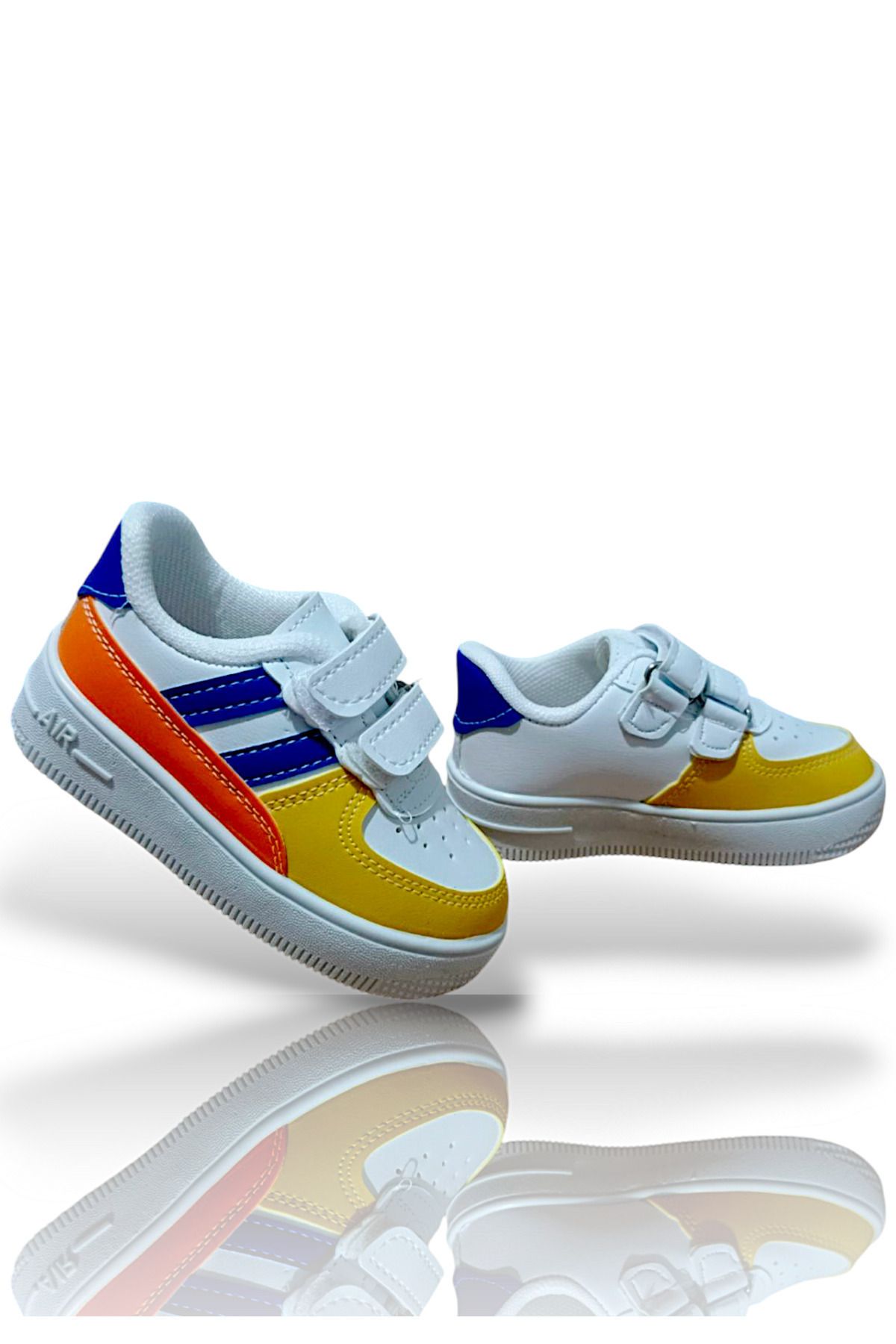 MODA-Unisex Yellow Sneakers - for Students in Need of Sports and Comfort 3