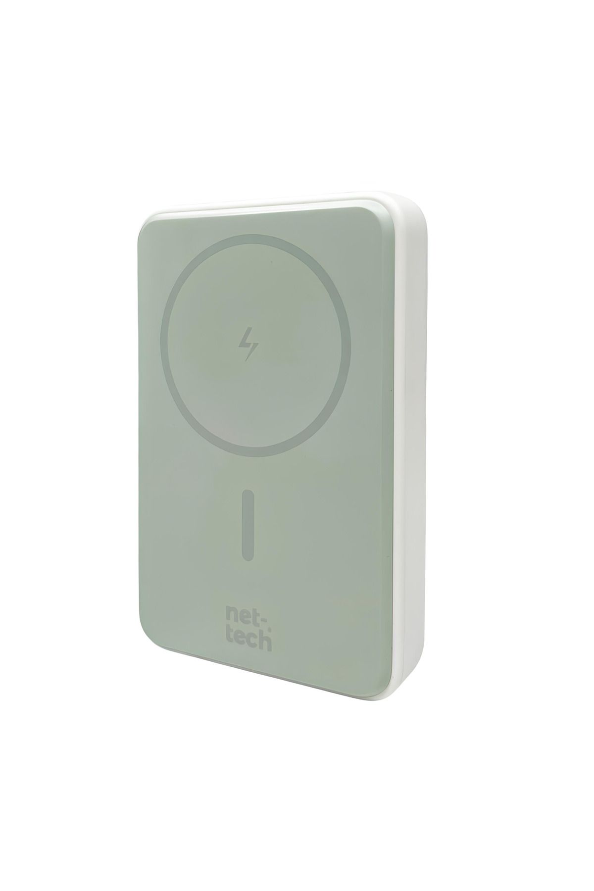 Boğazören 10000 mAh Magsafe Powerbank | 15W PD Hızlı Şarj,Otomatik Şarj Kesme,Standlı,Beyaz | Type-C Girişli