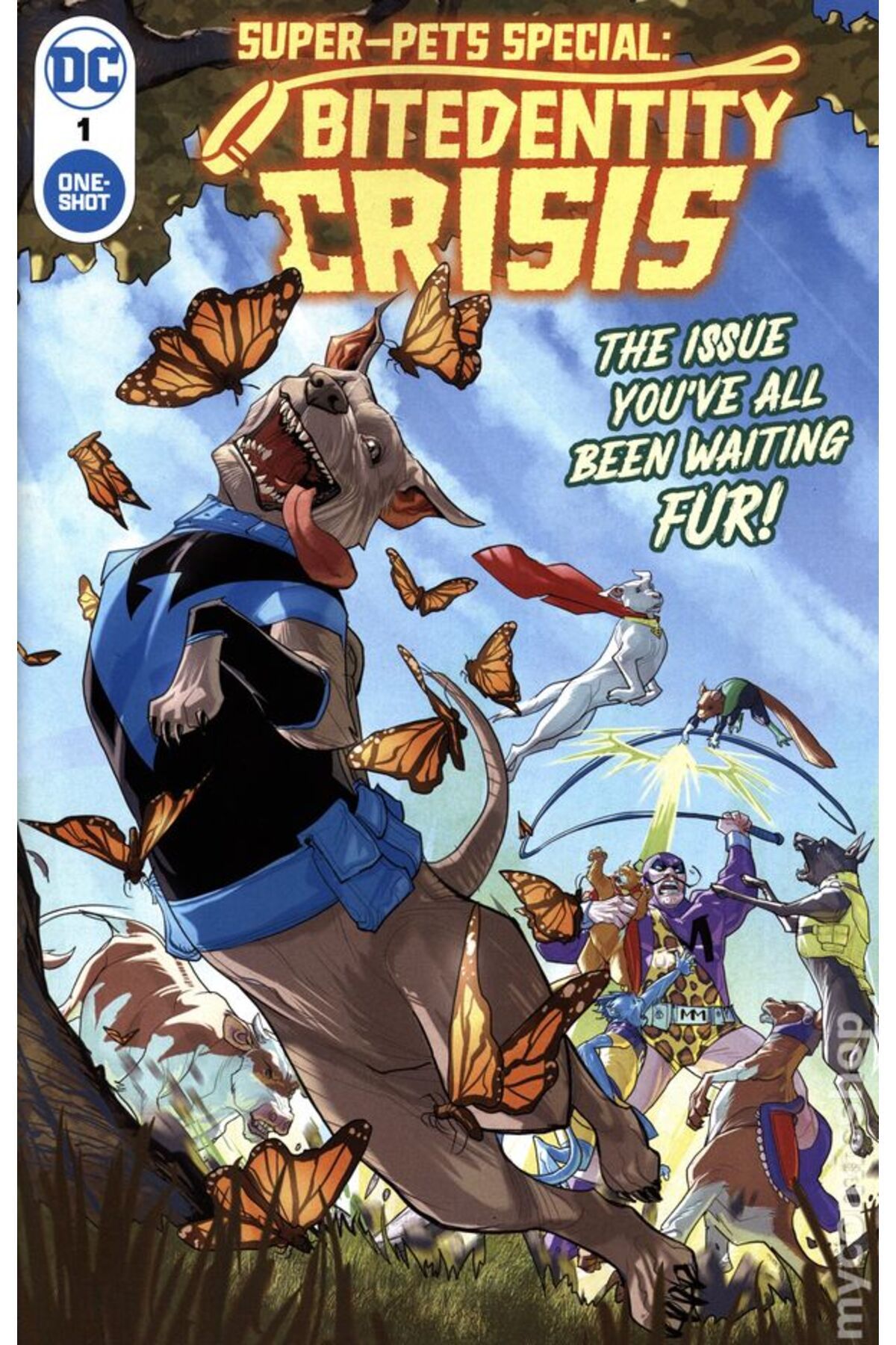 Kolektif Kitap Super-Pets Special Bitedentity Crisis #1A (ingilizce)