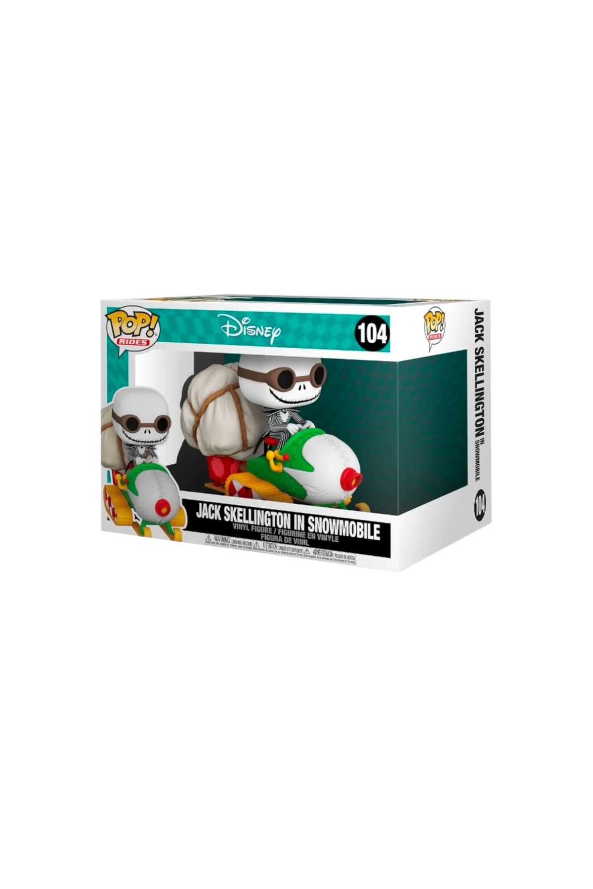 Funko Jack Skellington in Snowmobile #104 Deluxe Nightmare before Christmas