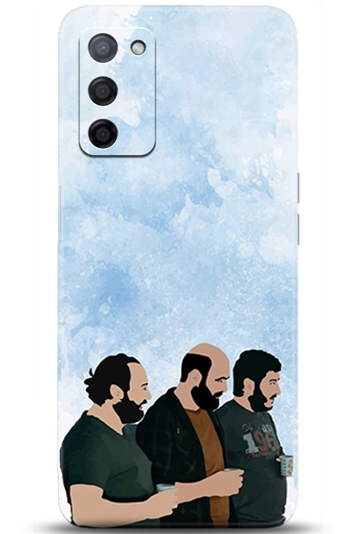 OPPO A55 5G Kılıf HD Baskılı Kılıf - Loving You Series * 5158