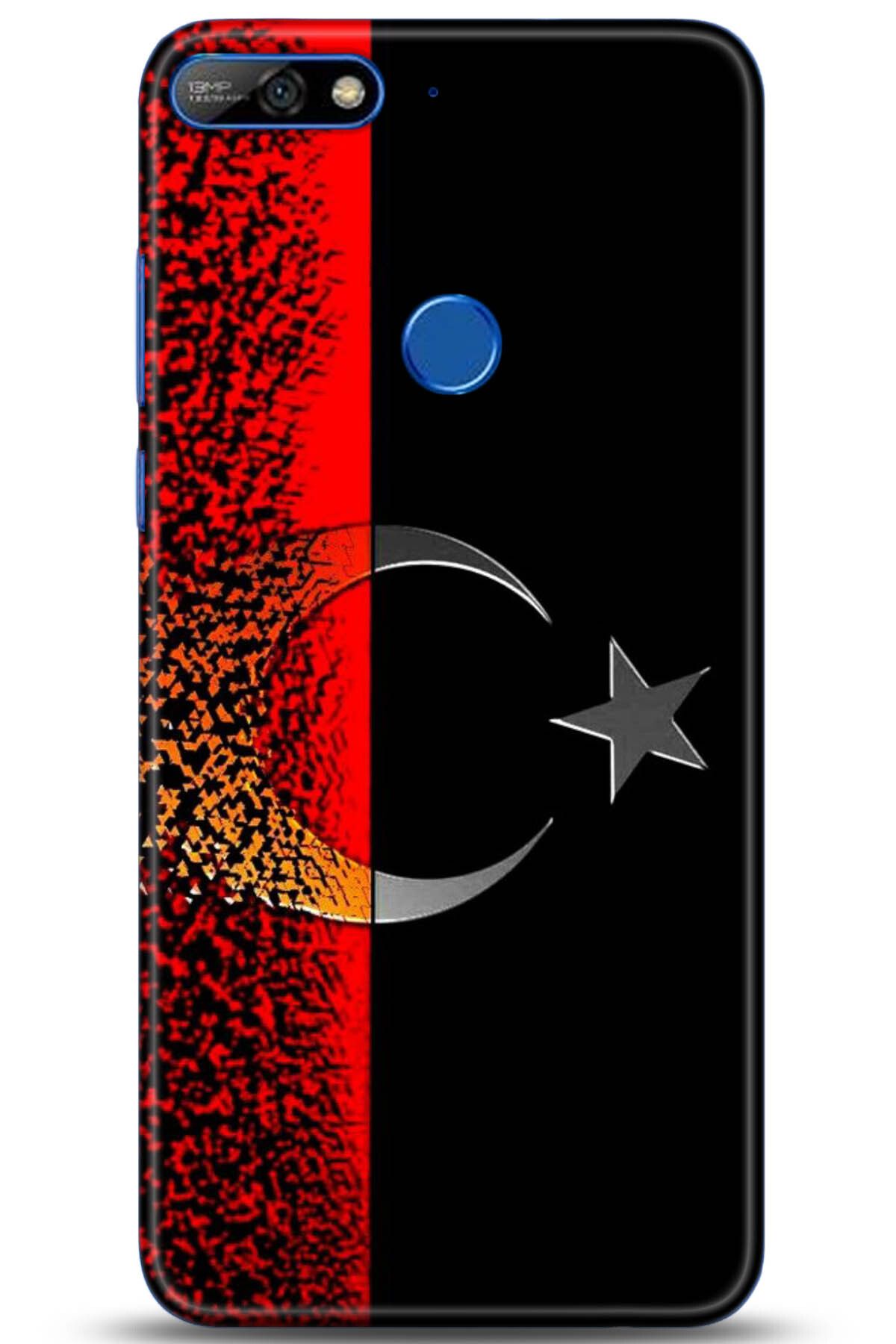Noprin Huawei Y7 2018 Kılıf HD Baskılı Kılıf - Loving You Series * 5137