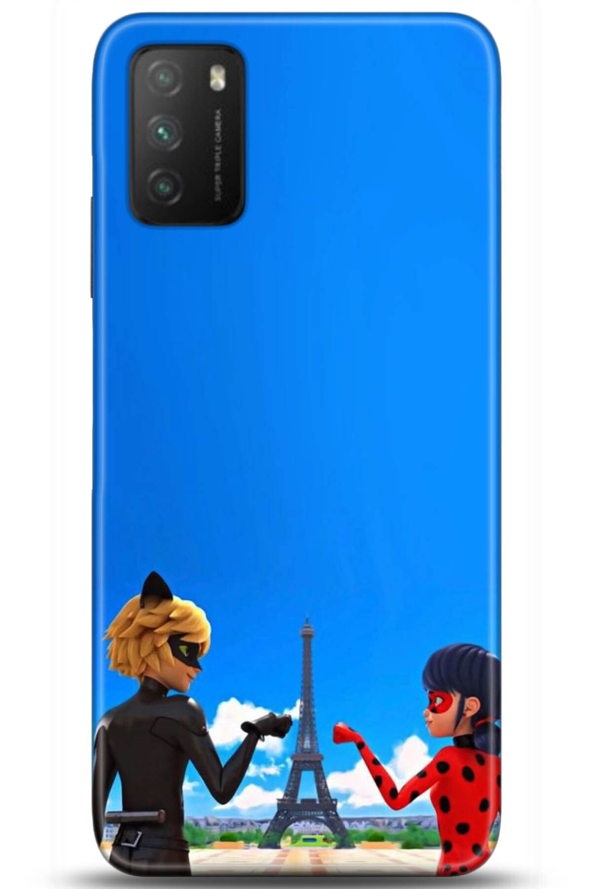 Noprin Xiaomi Poco M3 Kılıf HD Baskılı Kılıf - Loving You Series * 5165