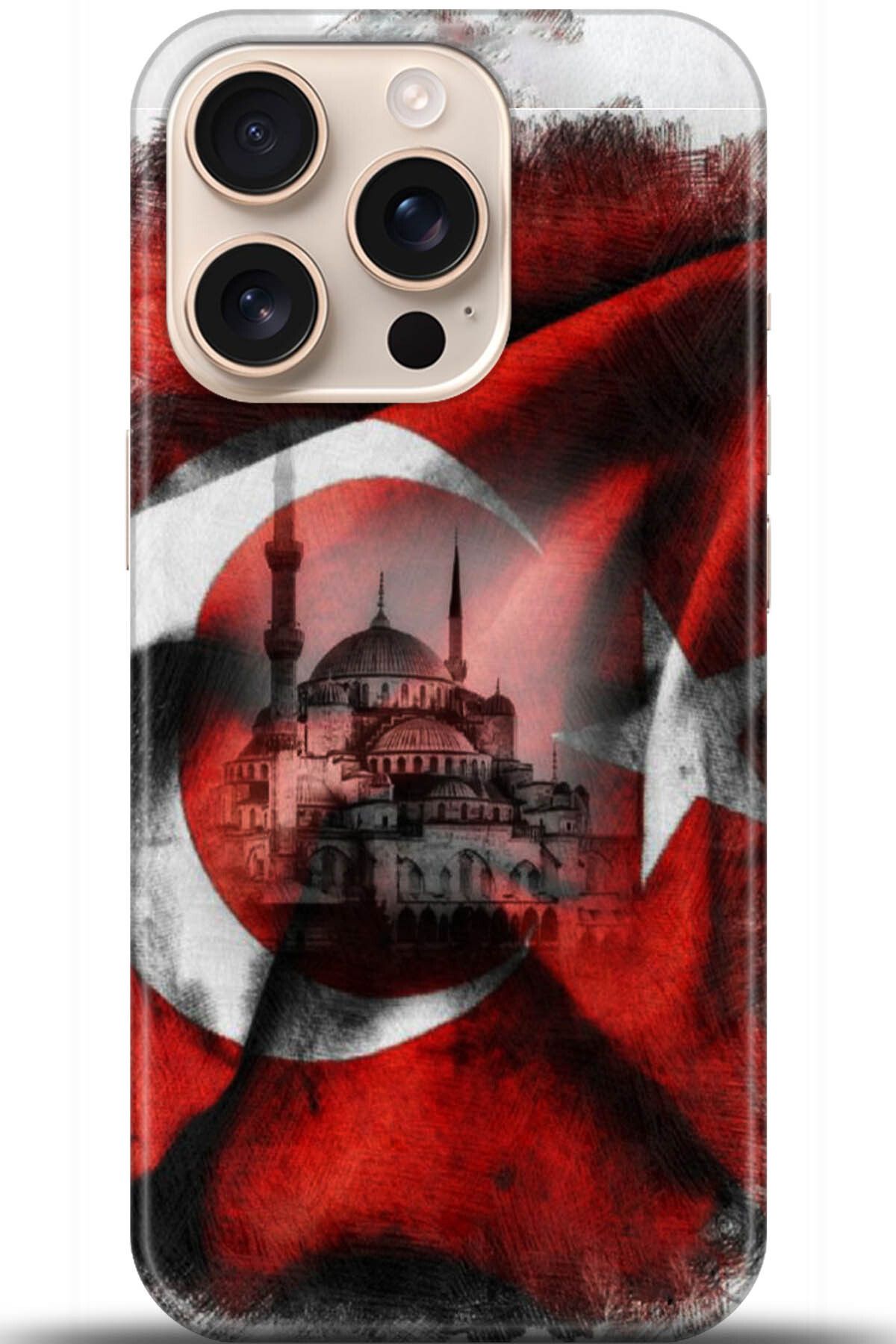Noprin Apple iPhone 16 Pro Max Kılıf HD Baskılı Kılıf - Loving You Series * 5178