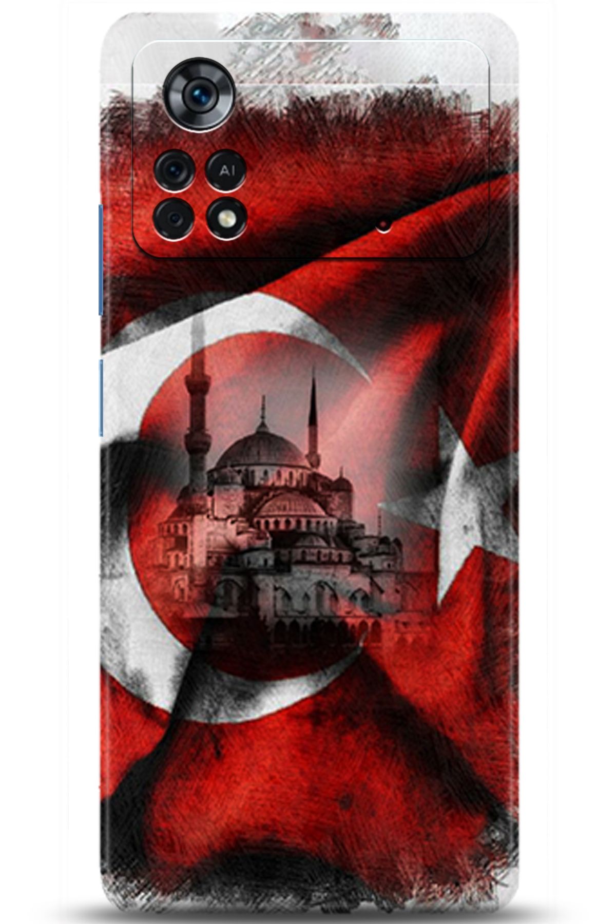 Noprin Xiaomi Poco X4 Pro 5G Kılıf HD Baskılı Kılıf - Loving You Series * 5178