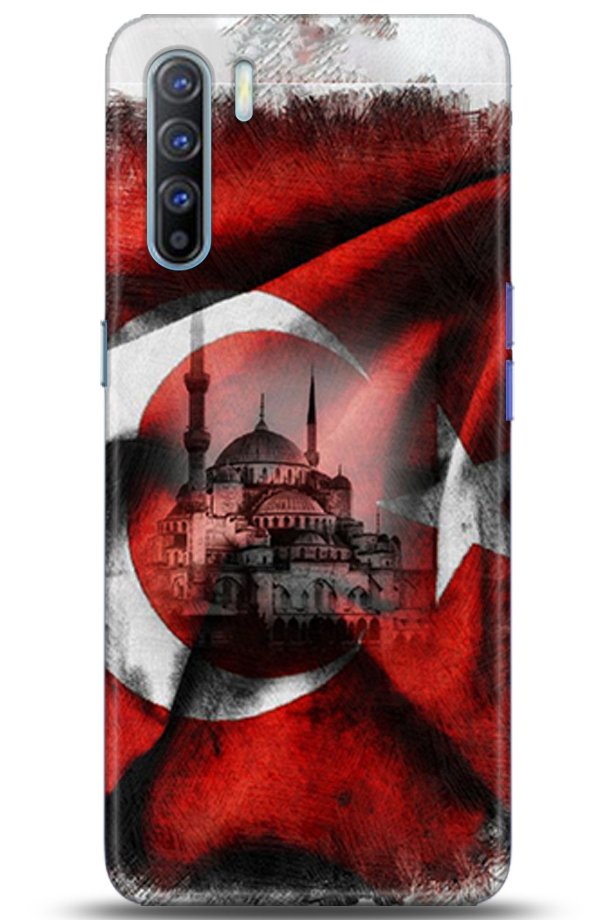 OPPO Reno 3 Kılıf HD Baskılı Kılıf - Loving You Series * 5178