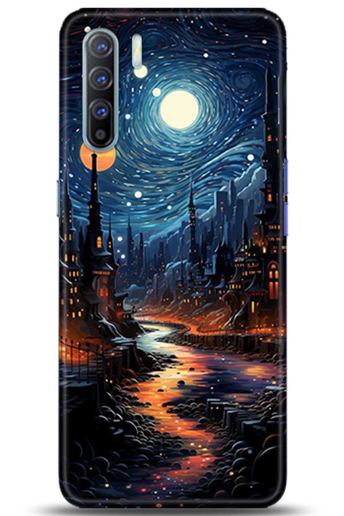 OPPO A91 Kılıf HD Baskılı Kılıf - My Passion Series 176674