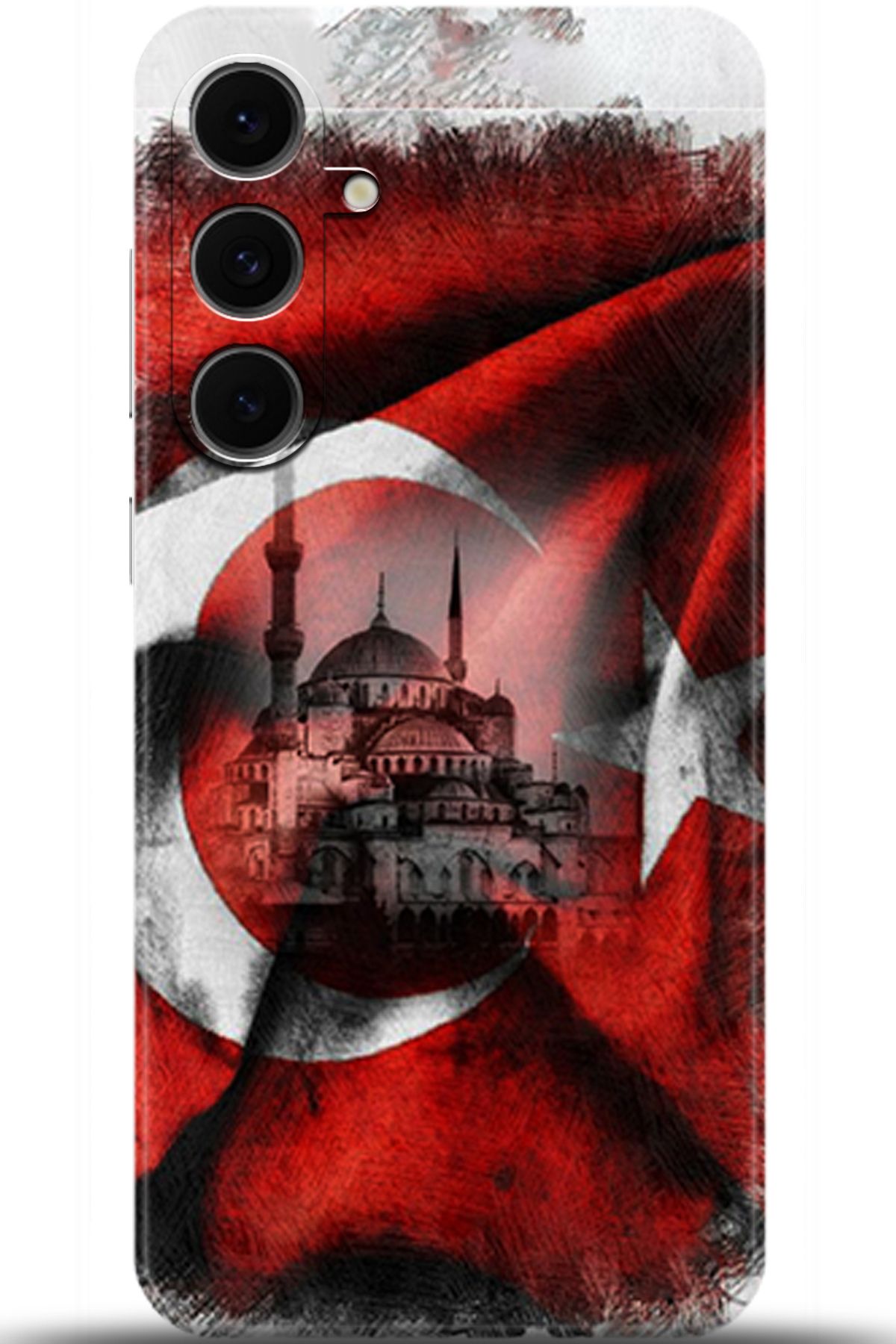 Noprin Samsung Galaxy S24 FE Kılıf HD Baskılı Kılıf - Loving You Series * 5178