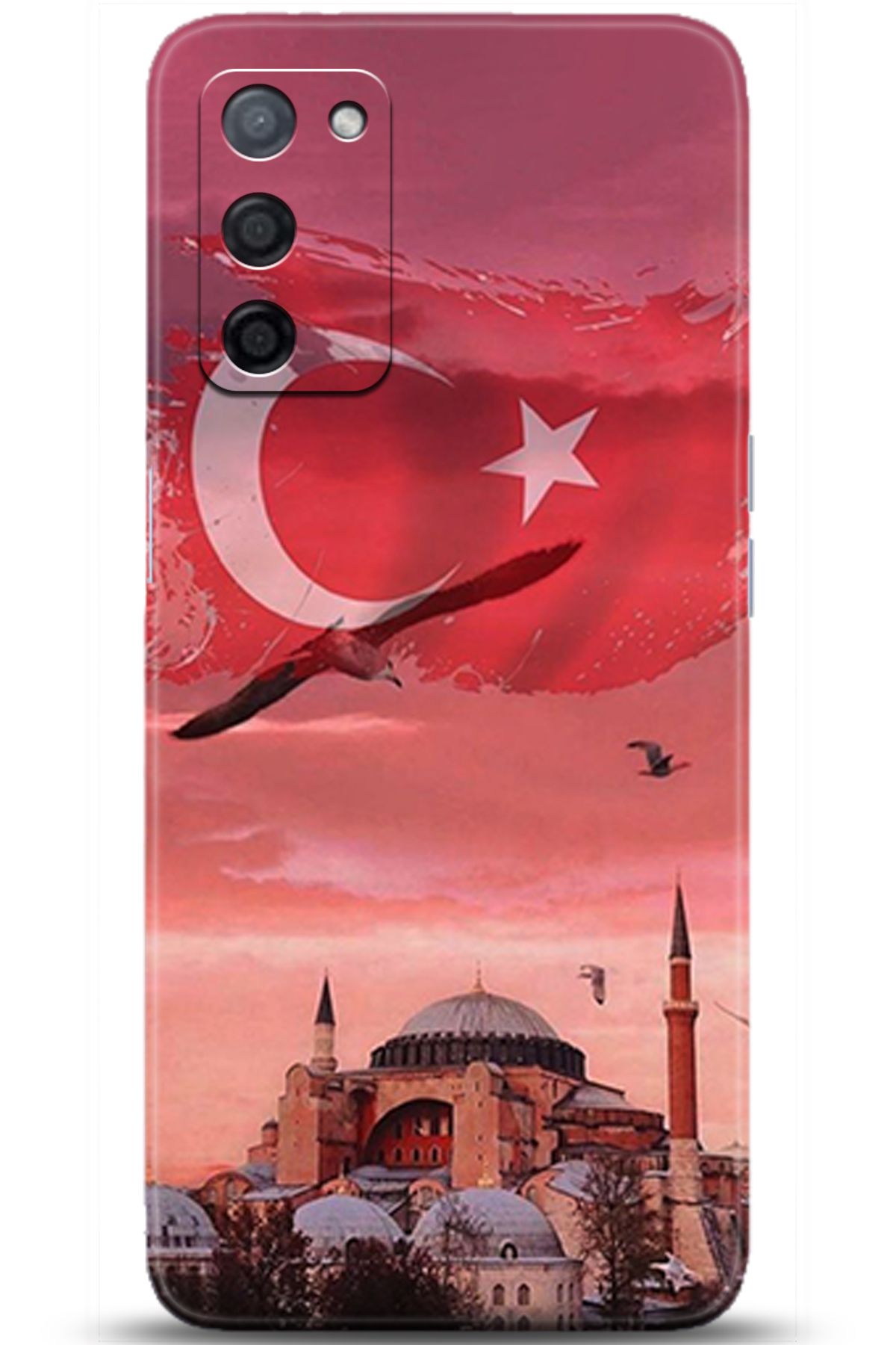 OPPO A55 5G Kılıf HD Baskılı Kılıf - Loving You Series * 5179