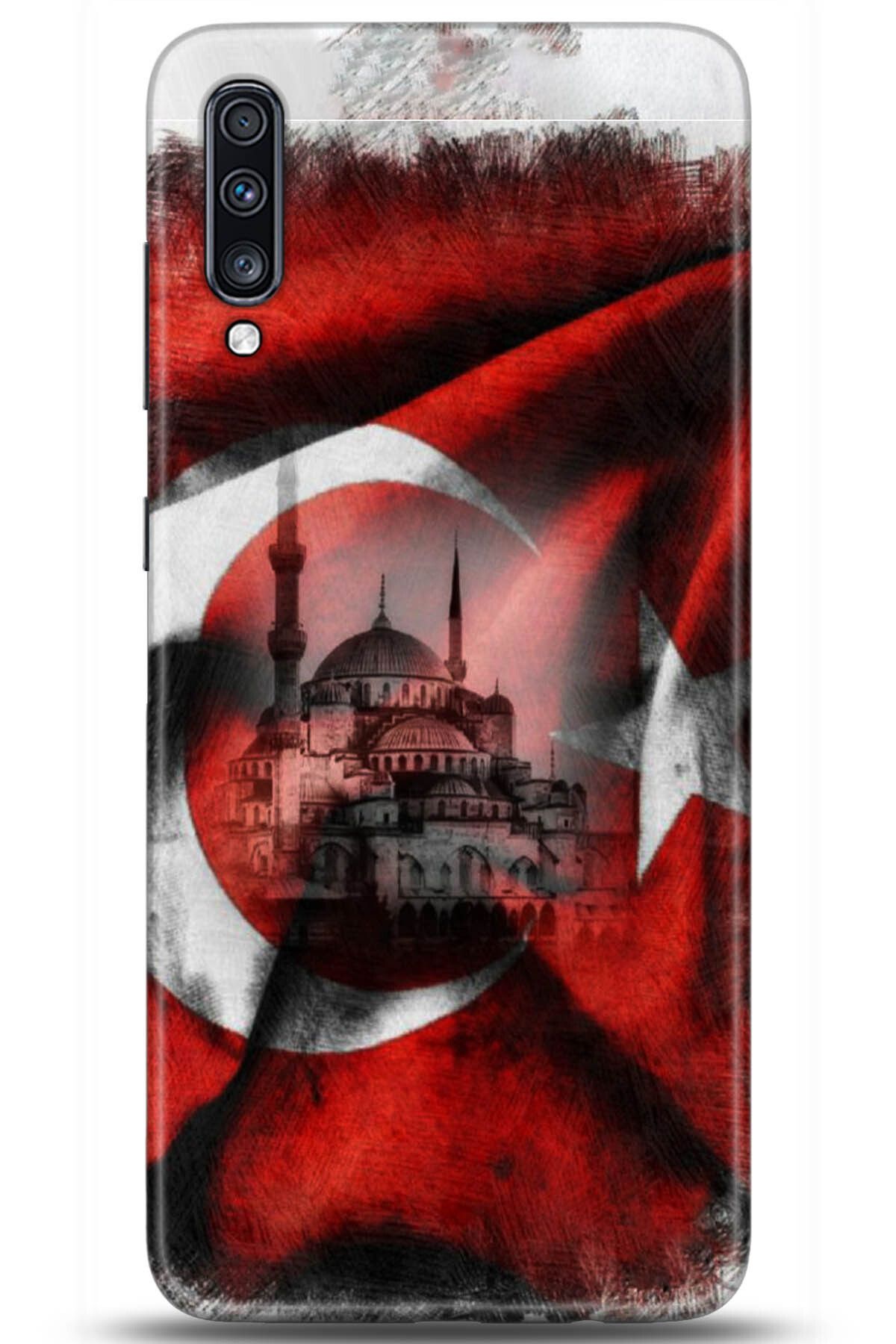 Noprin Samsung Galaxy A70s Kılıf HD Baskılı Kılıf - Loving You Series * 5178