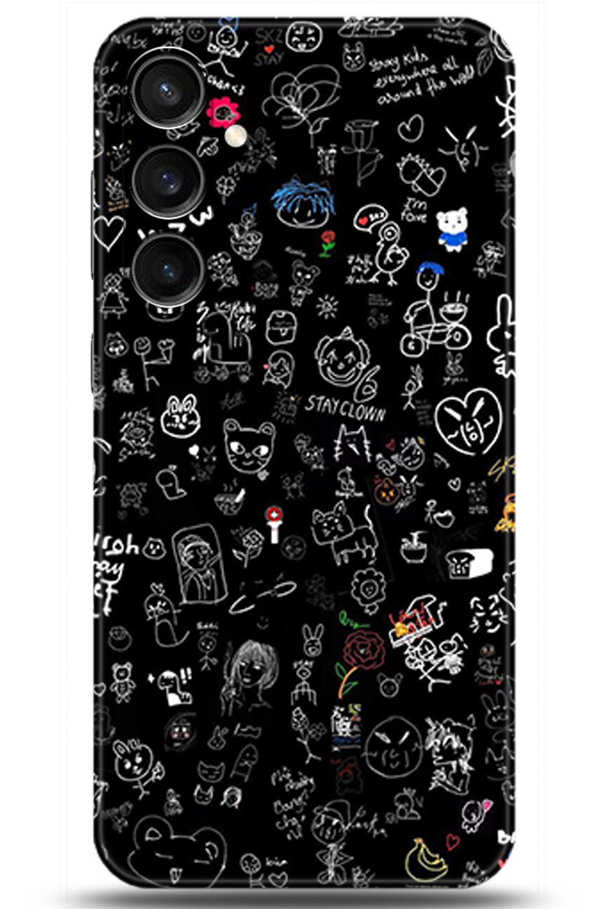 Noprin Samsung Galaxy S23 FE Kılıf HD Baskılı Kılıf - Loving You Series * 5143