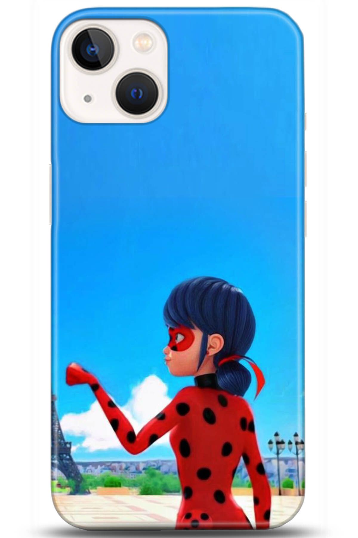 Noprin Apple iPhone 13 Mini Kılıf HD Baskılı Kılıf - Loving You Series * 5166