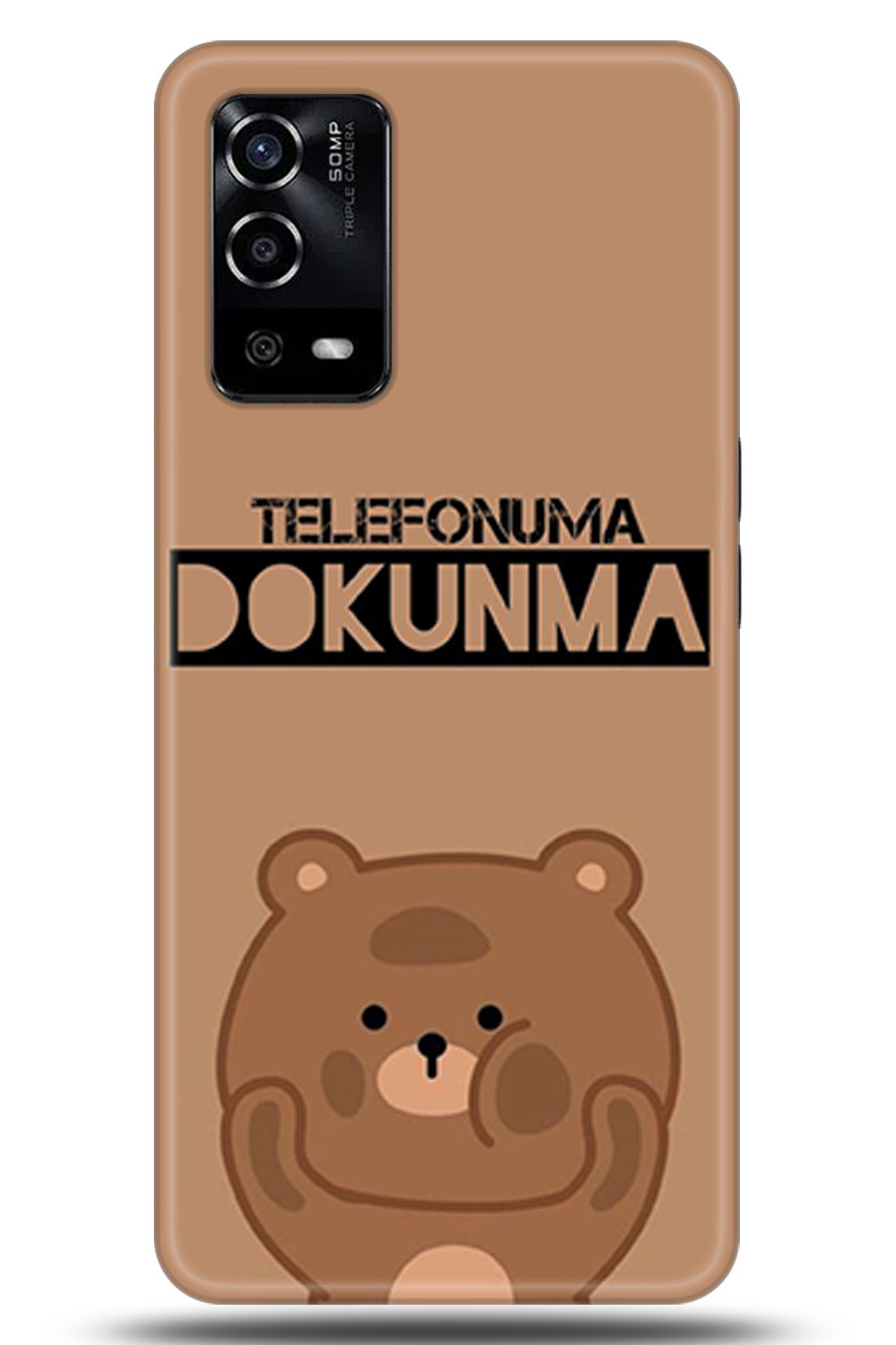 OPPO A55 4G Kılıf HD Baskılı Kılıf - Loving You Series * 5123