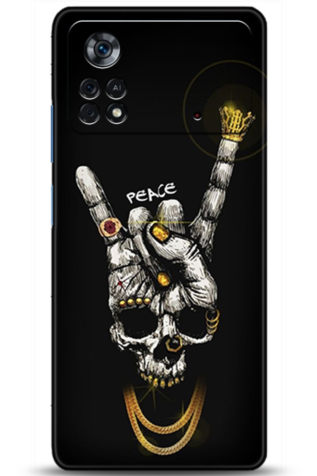 Noprin Xiaomi Poco X4 Pro 5G Kılıf HD Baskılı Kılıf - Loving You Series * 5148